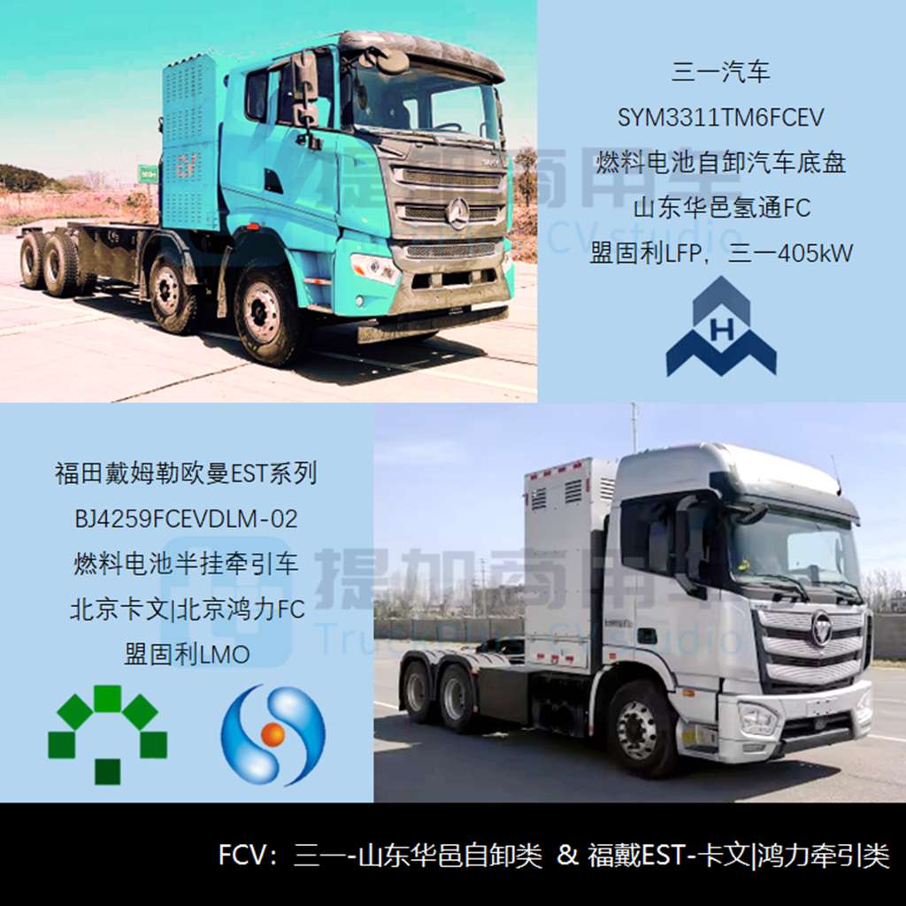 现代、中车纯电动牵引车亮相，汕德卡C9H甲醇牵引车抢眼，工信部第382批N类重型货车新车公示概述 - 第15张