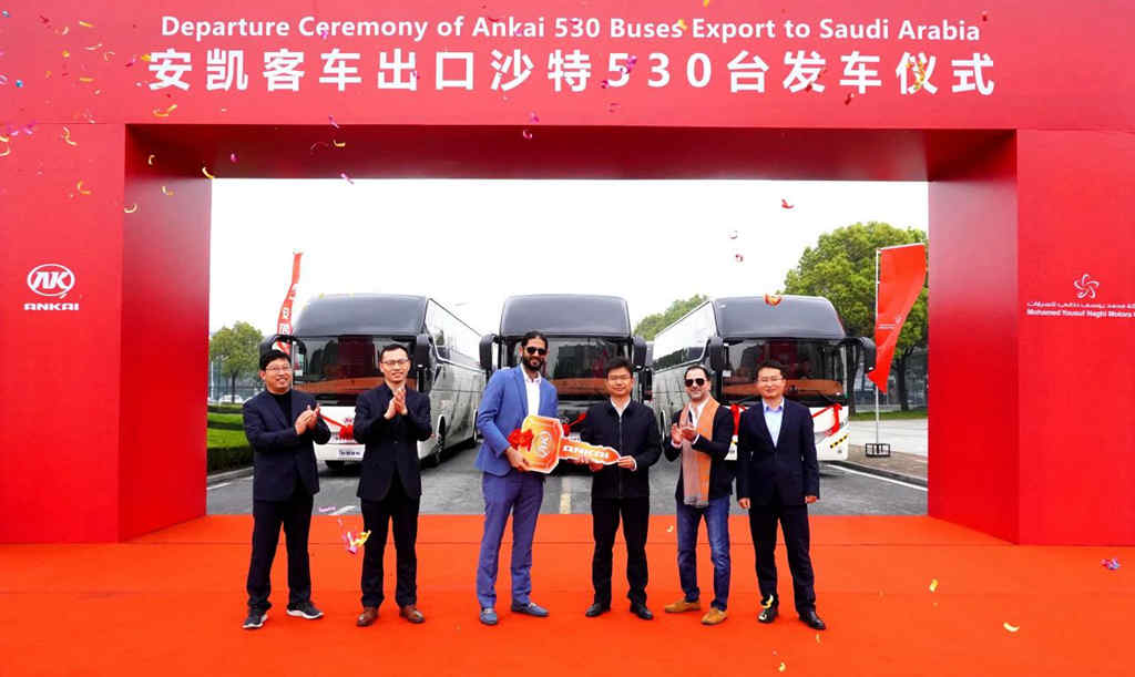 春风盛吹出海疾!530台安凯客车奔赴沙特 - 第1张 - 提加商用车网 春风盛吹出海疾!530台安凯客车奔赴沙特 - 第1张