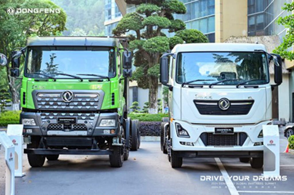 东风商用车海外合作伙伴大会召开，四款新能源车型展出绿色智能新风 - 第3张