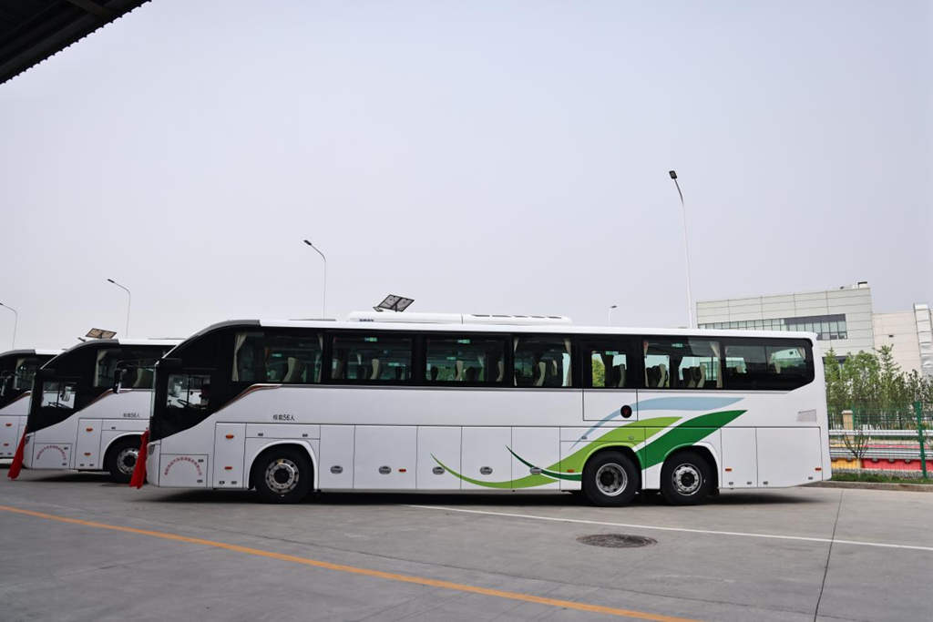 福田欧辉高端旅游客车批量交付南阳鸿运旅游 - 第2张 - 提加商用车网 福田欧辉高端旅游客车批量交付南阳鸿运旅游 - 第2张