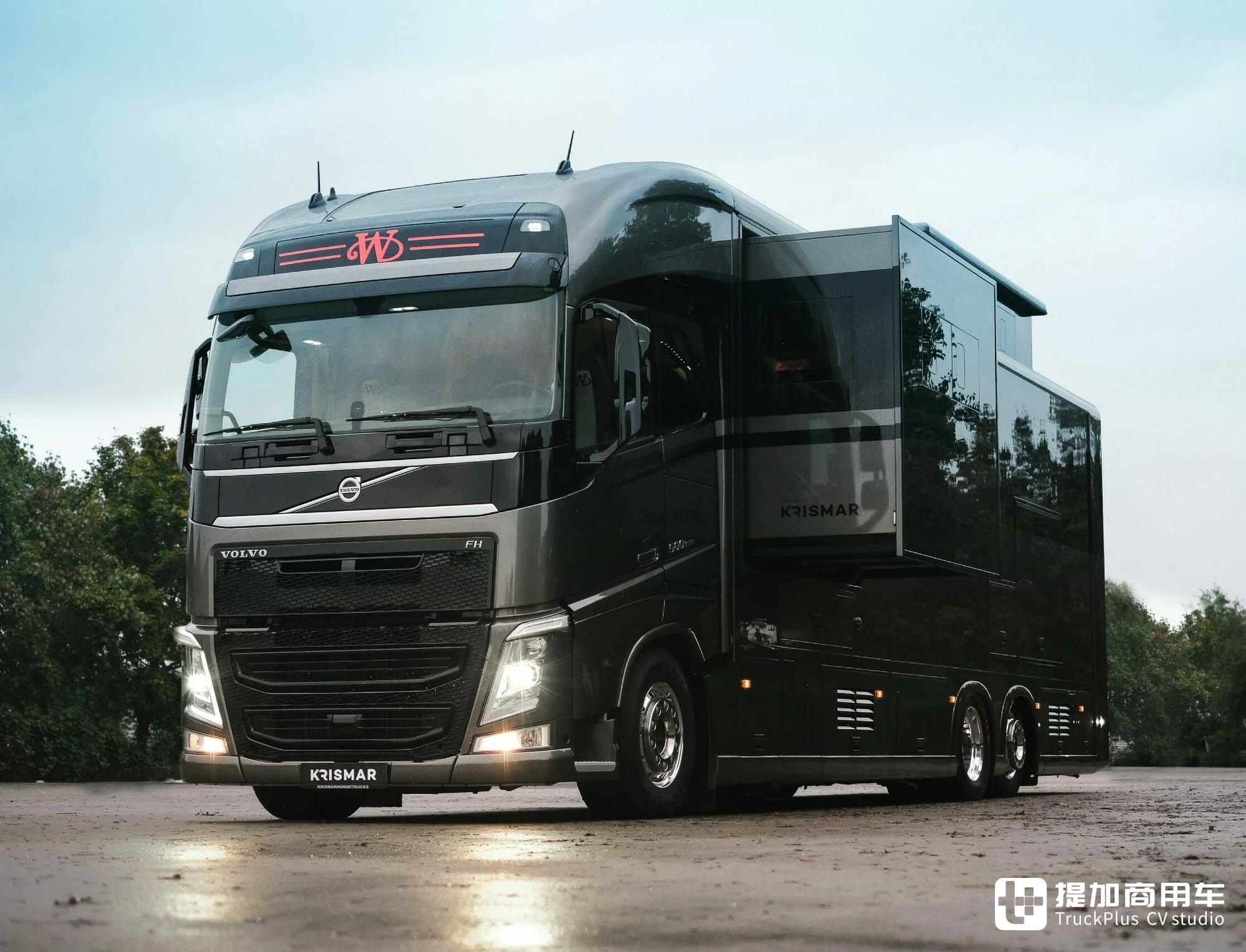 重卡房车“圣体”?双排驾驶室+6x2空悬,沃尔沃FM底盘实拍 - 第1张 - 提加商用车网 重卡房车“圣体”?双排驾驶室+6x2空悬,沃尔沃FM底盘实拍 - 第1张