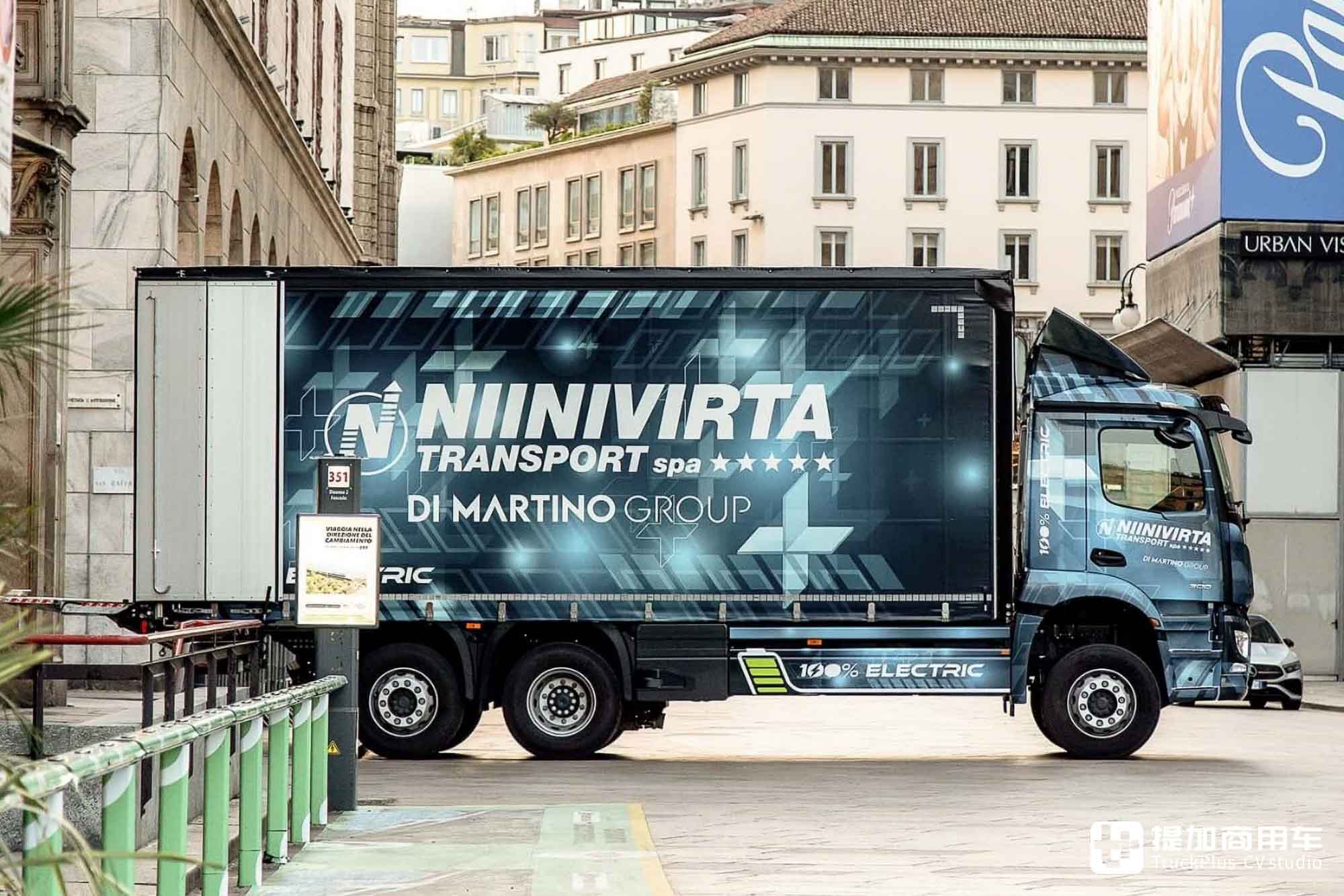 电动卡车拉中置轴,运量堪比两台9米6?实拍奔驰eActros 300中置轴列车 - 第16张 - 提加商用车网 电动卡车拉中置轴,运量堪比两台9米6?实拍奔驰eActros 300中置轴列车 - 第16张