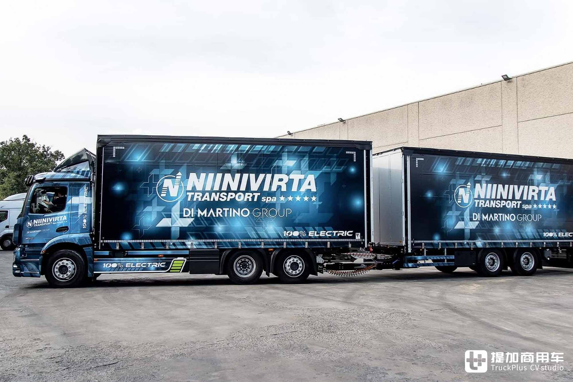 电动卡车拉中置轴,运量堪比两台9米6?实拍奔驰eActros 300中置轴列车 - 第18张 - 提加商用车网 电动卡车拉中置轴,运量堪比两台9米6?实拍奔驰eActros 300中置轴列车 - 第18张