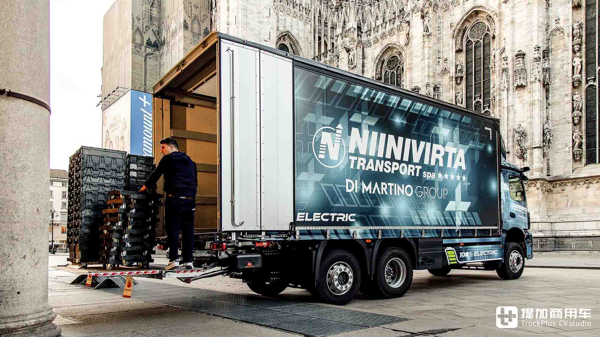 电动卡车拉中置轴,运量堪比两台9米6?实拍奔驰eActros 300中置轴列车 - 第26张 - 提加商用车网 电动卡车拉中置轴,运量堪比两台9米6?实拍奔驰eActros 300中置轴列车 - 第26张