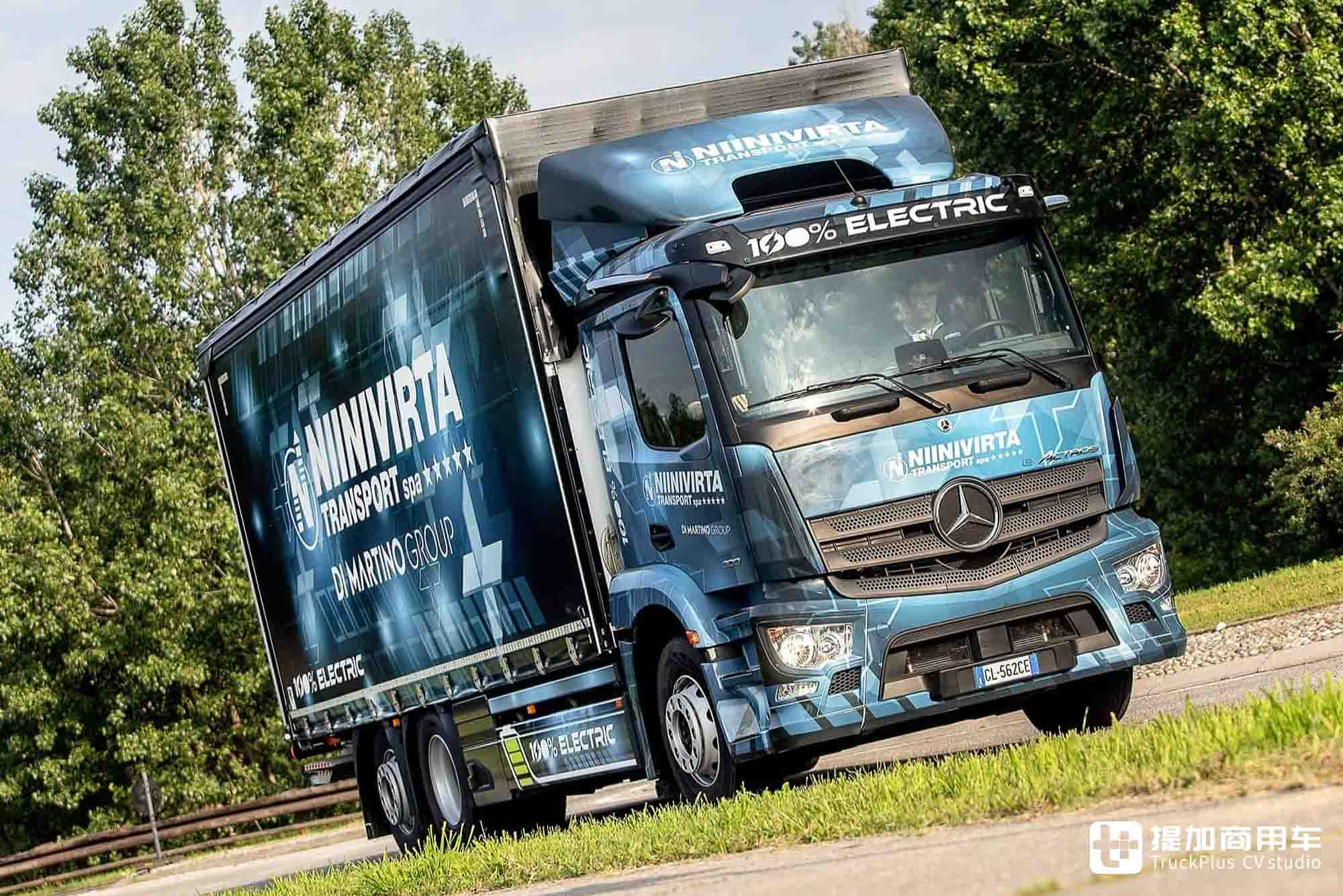 电动卡车拉中置轴,运量堪比两台9米6?实拍奔驰eActros 300中置轴列车 - 第27张 - 提加商用车网 电动卡车拉中置轴,运量堪比两台9米6?实拍奔驰eActros 300中置轴列车 - 第27张