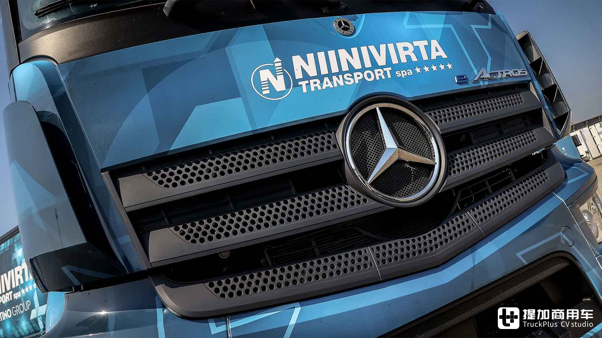 电动卡车拉中置轴,运量堪比两台9米6?实拍奔驰eActros 300中置轴列车 - 第4张 - 提加商用车网 电动卡车拉中置轴,运量堪比两台9米6?实拍奔驰eActros 300中置轴列车 - 第4张