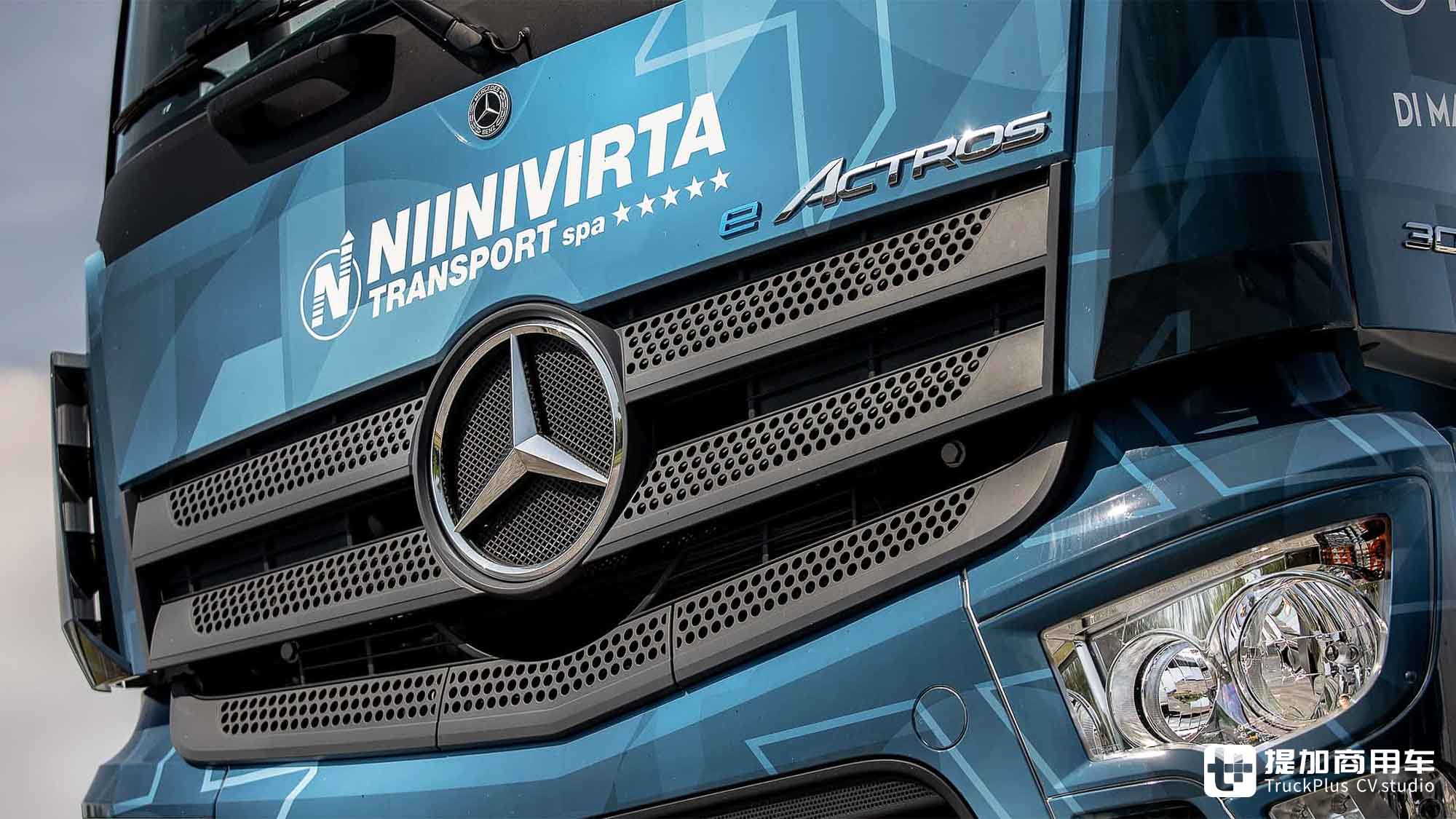 电动卡车拉中置轴,运量堪比两台9米6?实拍奔驰eActros 300中置轴列车 - 第5张 - 提加商用车网 电动卡车拉中置轴,运量堪比两台9米6?实拍奔驰eActros 300中置轴列车 - 第5张