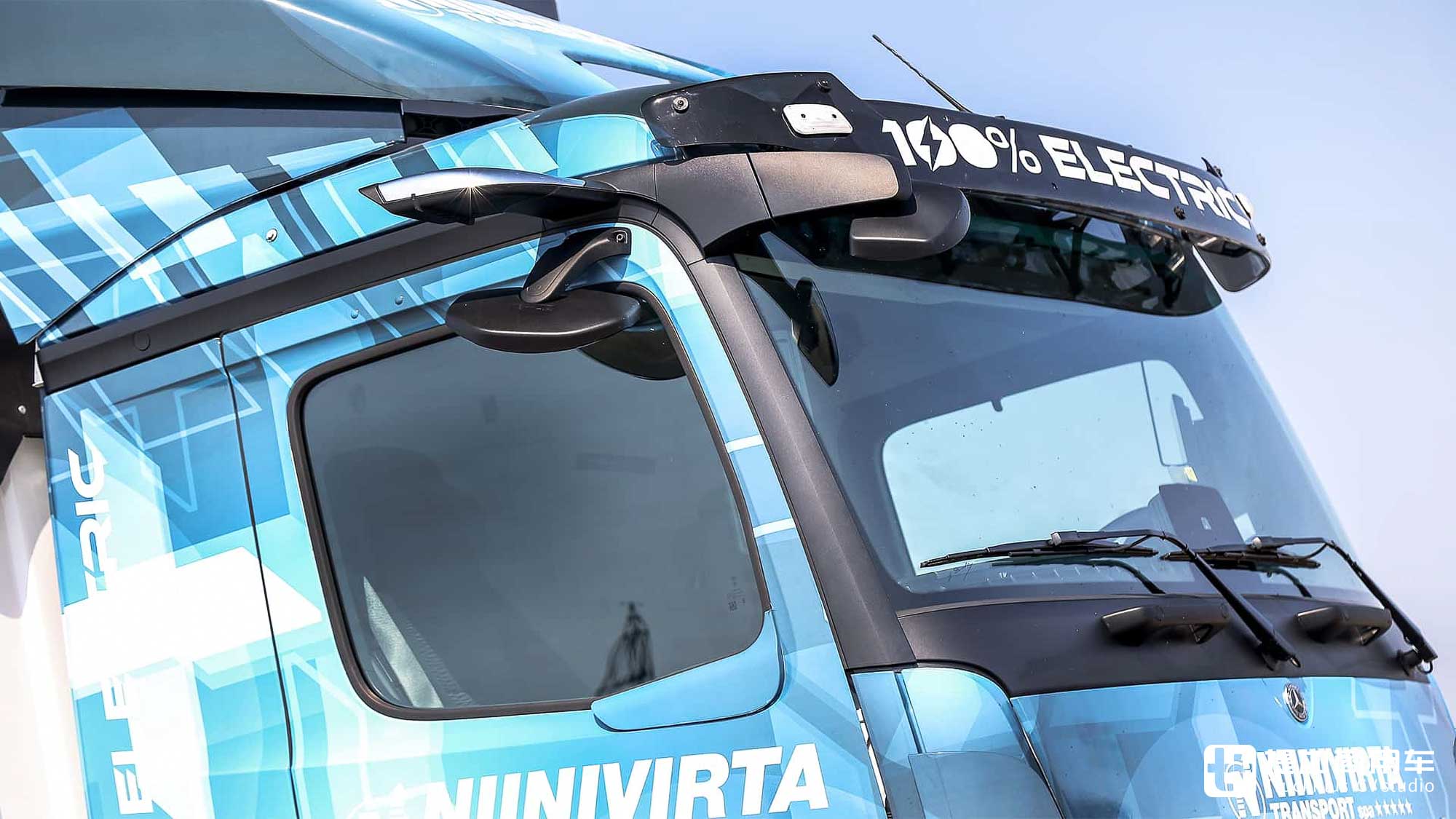 电动卡车拉中置轴,运量堪比两台9米6?实拍奔驰eActros 300中置轴列车 - 第8张 - 提加商用车网 电动卡车拉中置轴,运量堪比两台9米6?实拍奔驰eActros 300中置轴列车 - 第8张