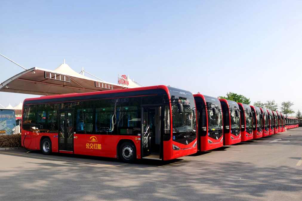 绿色公交承载红船精神 福田欧辉批量纯电“公交红船”交付淇县兴达公交 - 第3张
