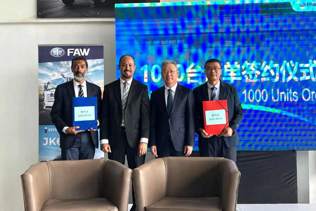 捷报频传!解放海外再次斩获千台订单 - 第1张 - 提加商用车网 捷报频传!解放海外再次斩获千台订单 - 第1张