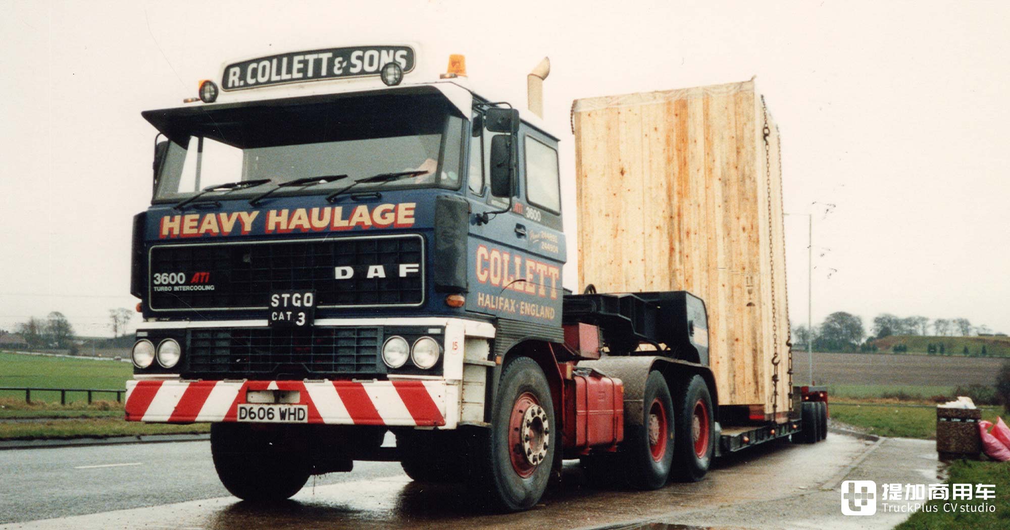 战斗力150吨,配智能内饰+电动卧铺,达夫XG 8x4大件牵引车实拍 - 第1张 - 提加商用车网 战斗力150吨,配智能内饰+电动卧铺,达夫XG 8x4大件牵引车实拍 - 第1张