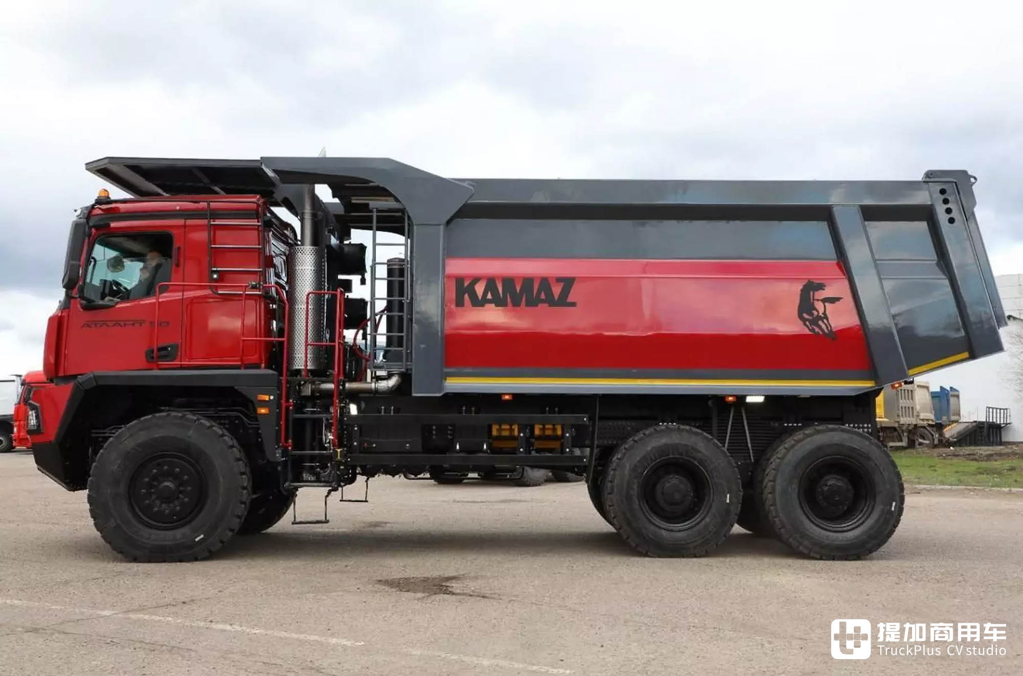 载荷49吨，可耐零下40度低温，带你看俄罗斯卡玛兹最新推出的Atlant-50矿用自卸车