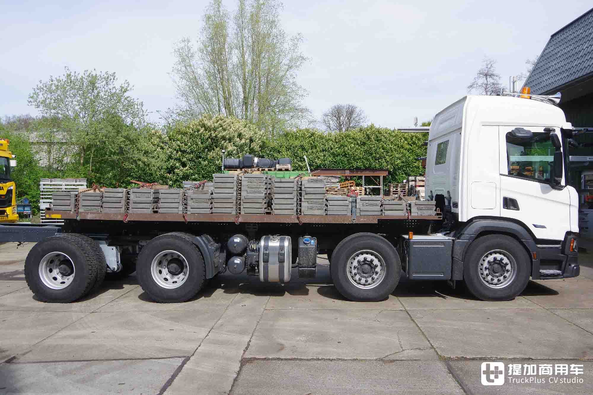 后桥双胎转向+驱动,全车空悬加持,斯堪尼亚460 P工程车底盘速览 - 第17张 - 提加商用车网 后桥双胎转向+驱动,全车空悬加持,斯堪尼亚460 P工程车底盘速览 - 第17张