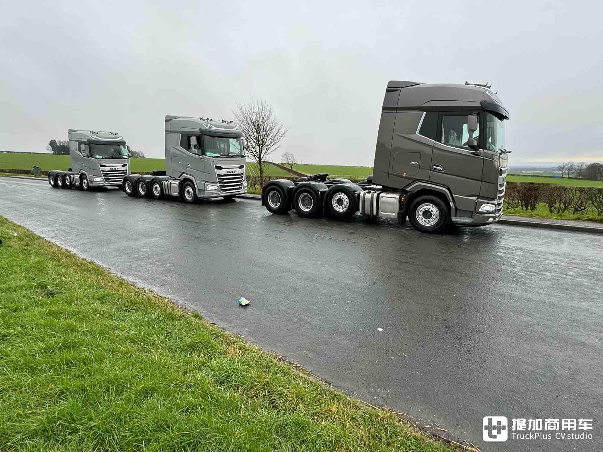 战斗力150吨,配智能内饰+电动卧铺,达夫XG 8x4大件牵引车实拍 - 第26张 - 提加商用车网 战斗力150吨,配智能内饰+电动卧铺,达夫XG 8x4大件牵引车实拍 - 第26张