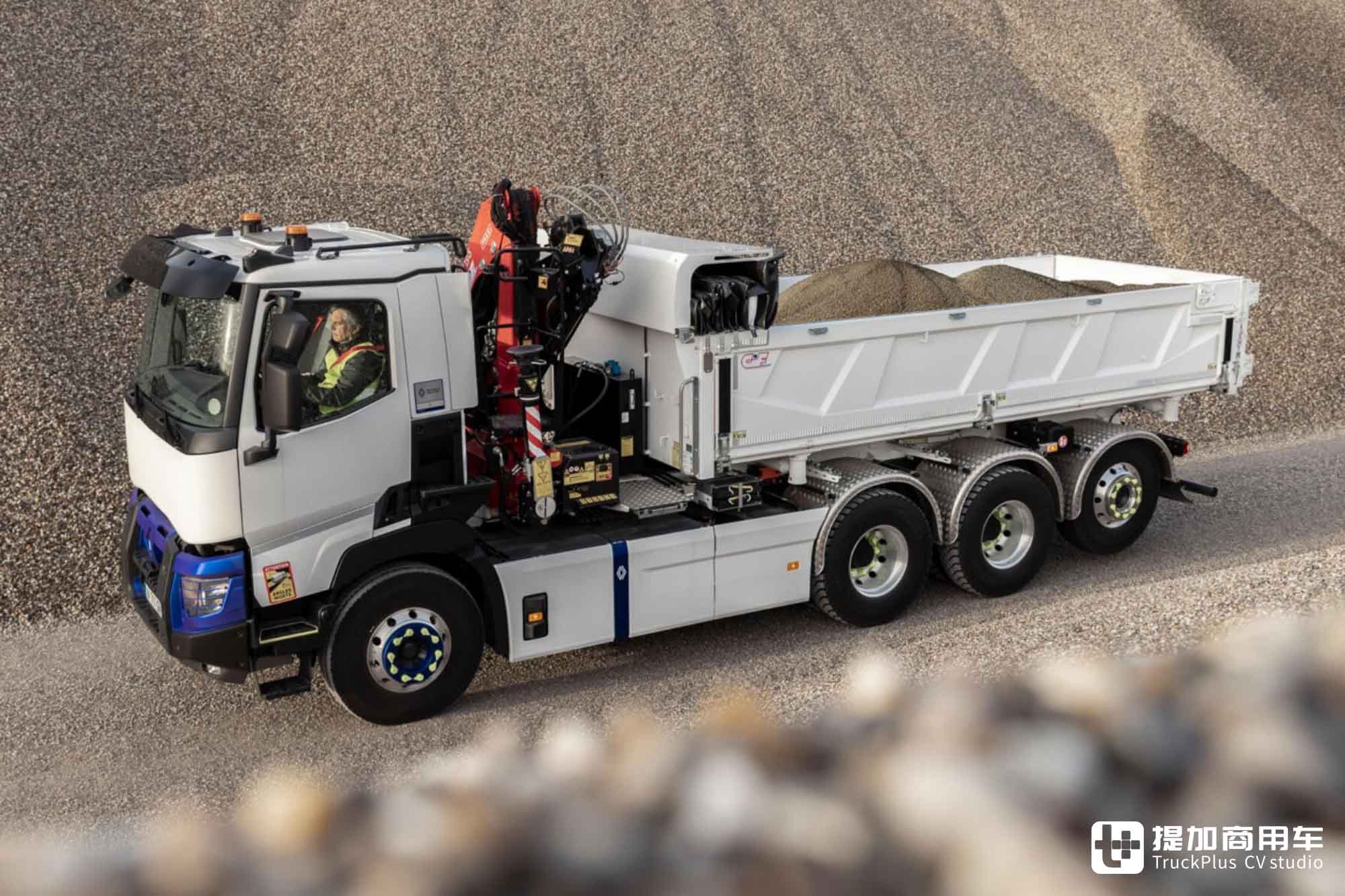 沃尔沃同款技术,细节设计到位,雷诺C E-Tech纯电城建渣土车了解一下 - 第1张 - 提加商用车网 沃尔沃同款技术,细节设计到位,雷诺C E-Tech纯电城建渣土车了解一下 - 第1张