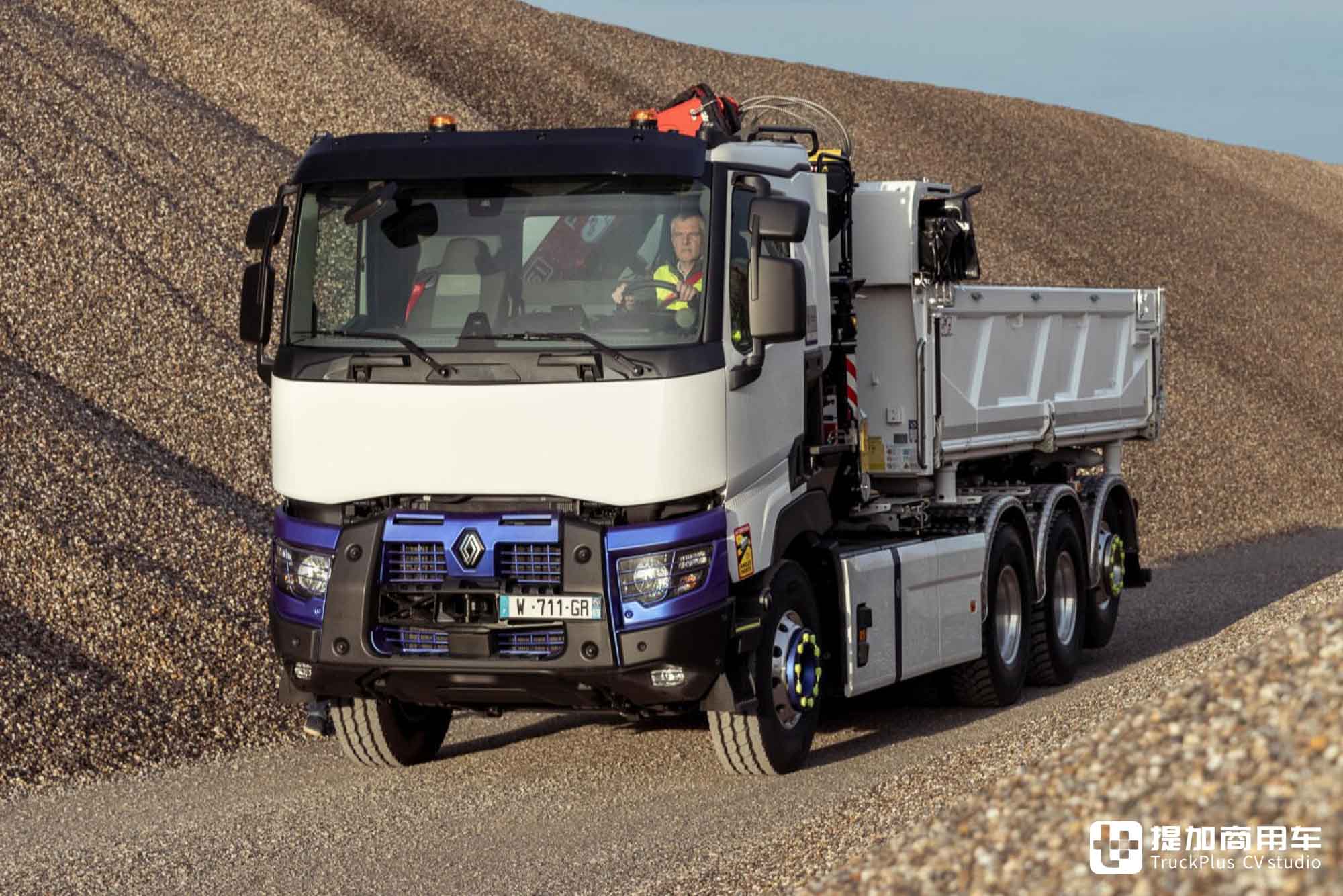 沃尔沃同款技术,细节设计到位,雷诺C E-Tech纯电城建渣土车了解一下 - 第12张 - 提加商用车网 沃尔沃同款技术,细节设计到位,雷诺C E-Tech纯电城建渣土车了解一下 - 第12张