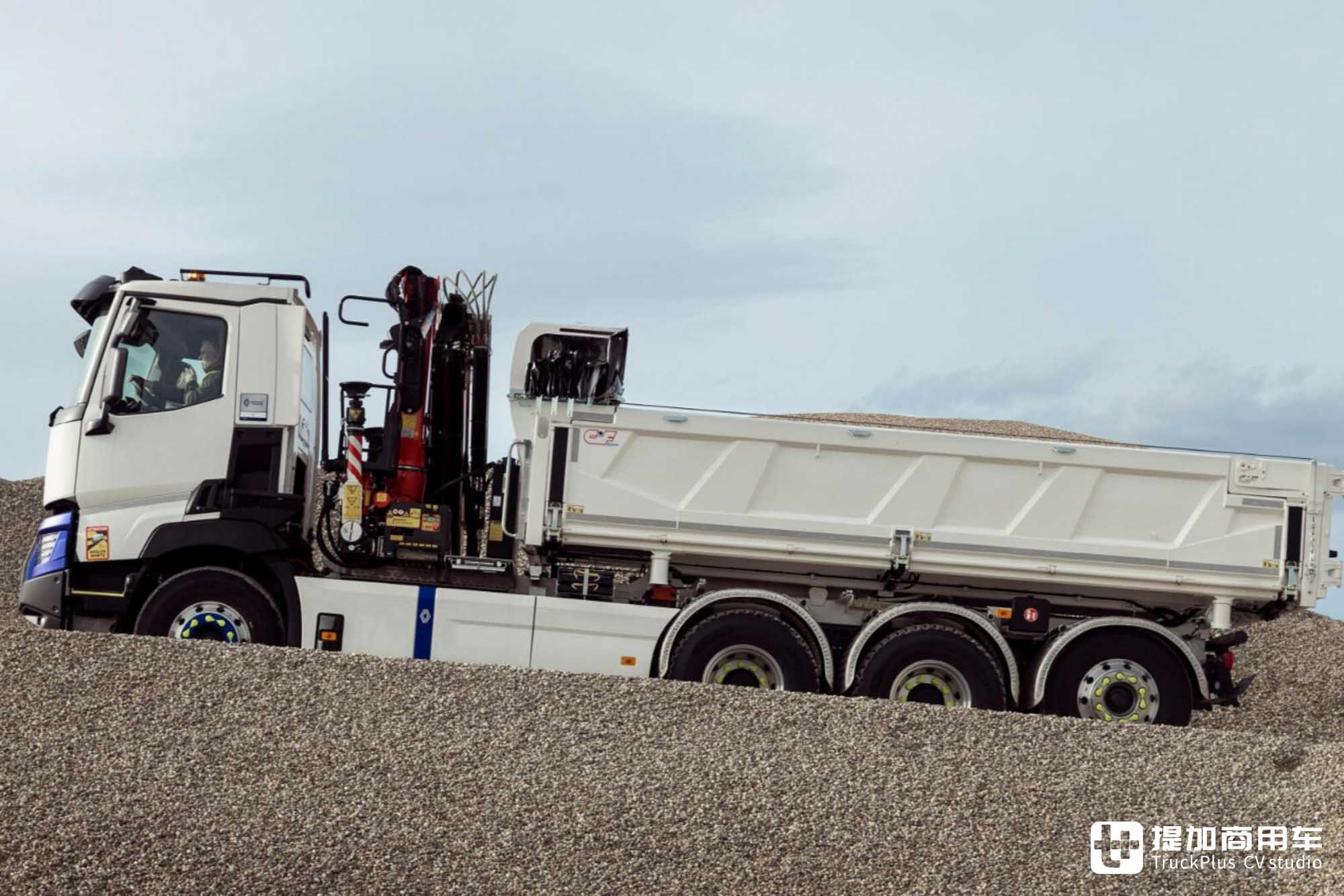 沃尔沃同款技术,细节设计到位,雷诺C E-Tech纯电城建渣土车了解一下 - 第16张 - 提加商用车网 沃尔沃同款技术,细节设计到位,雷诺C E-Tech纯电城建渣土车了解一下 - 第16张