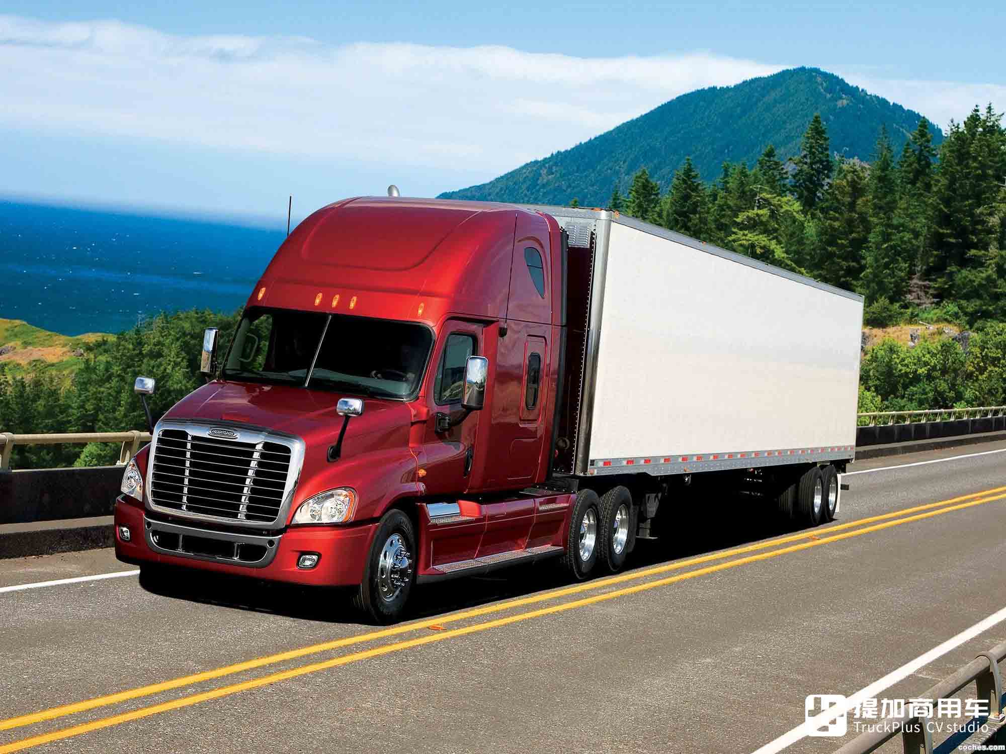 总产量超百万台!北美最畅销8级重卡,回顾福莱纳Cascadia的传奇故事 - 第5张 - 提加商用车网 总产量超百万台!北美最畅销8级重卡,回顾福莱纳Cascadia的传奇故事 - 第5张