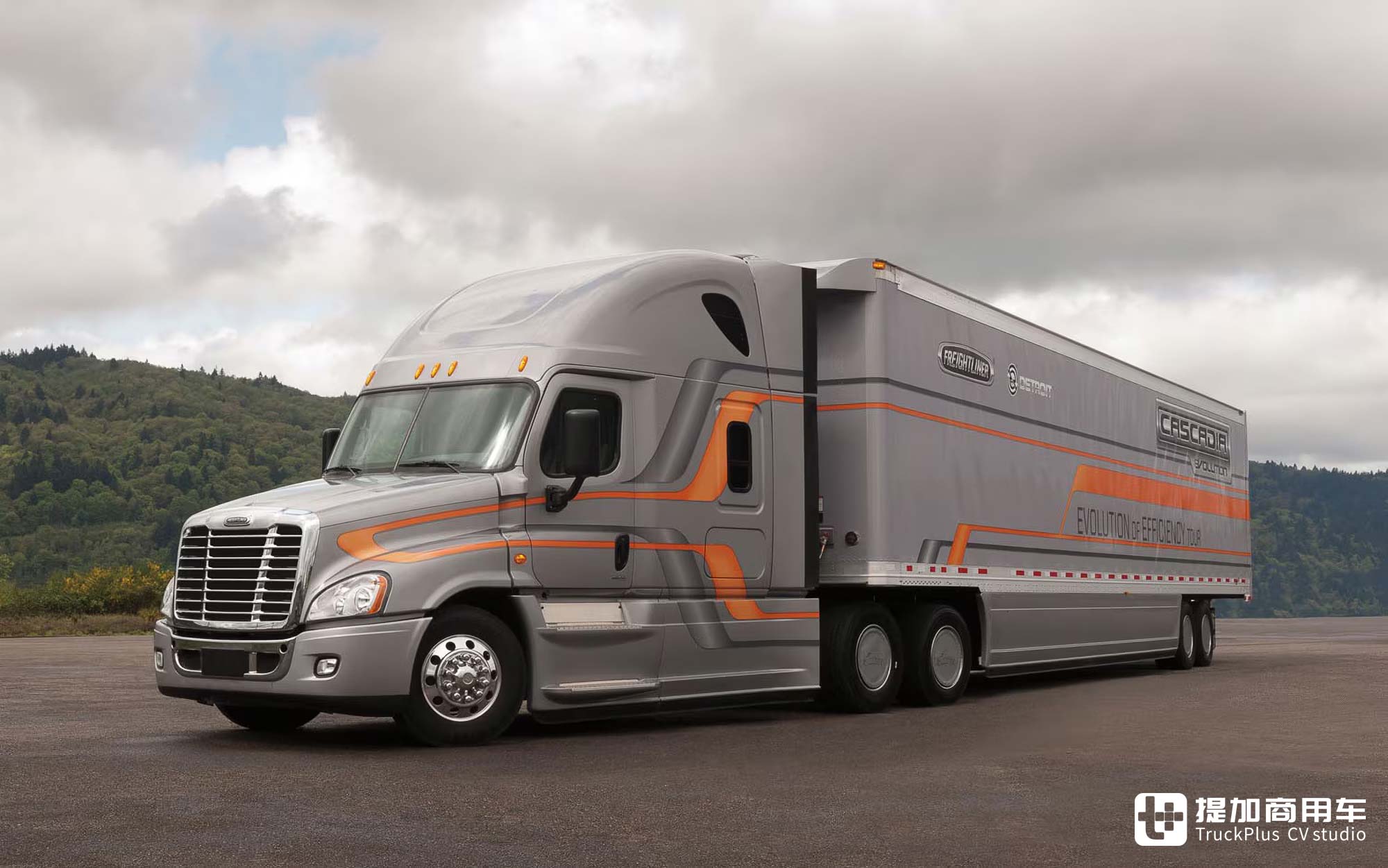 总产量超百万台!北美最畅销8级重卡,回顾福莱纳Cascadia的传奇故事 - 第8张 - 提加商用车网 总产量超百万台!北美最畅销8级重卡,回顾福莱纳Cascadia的传奇故事 - 第8张