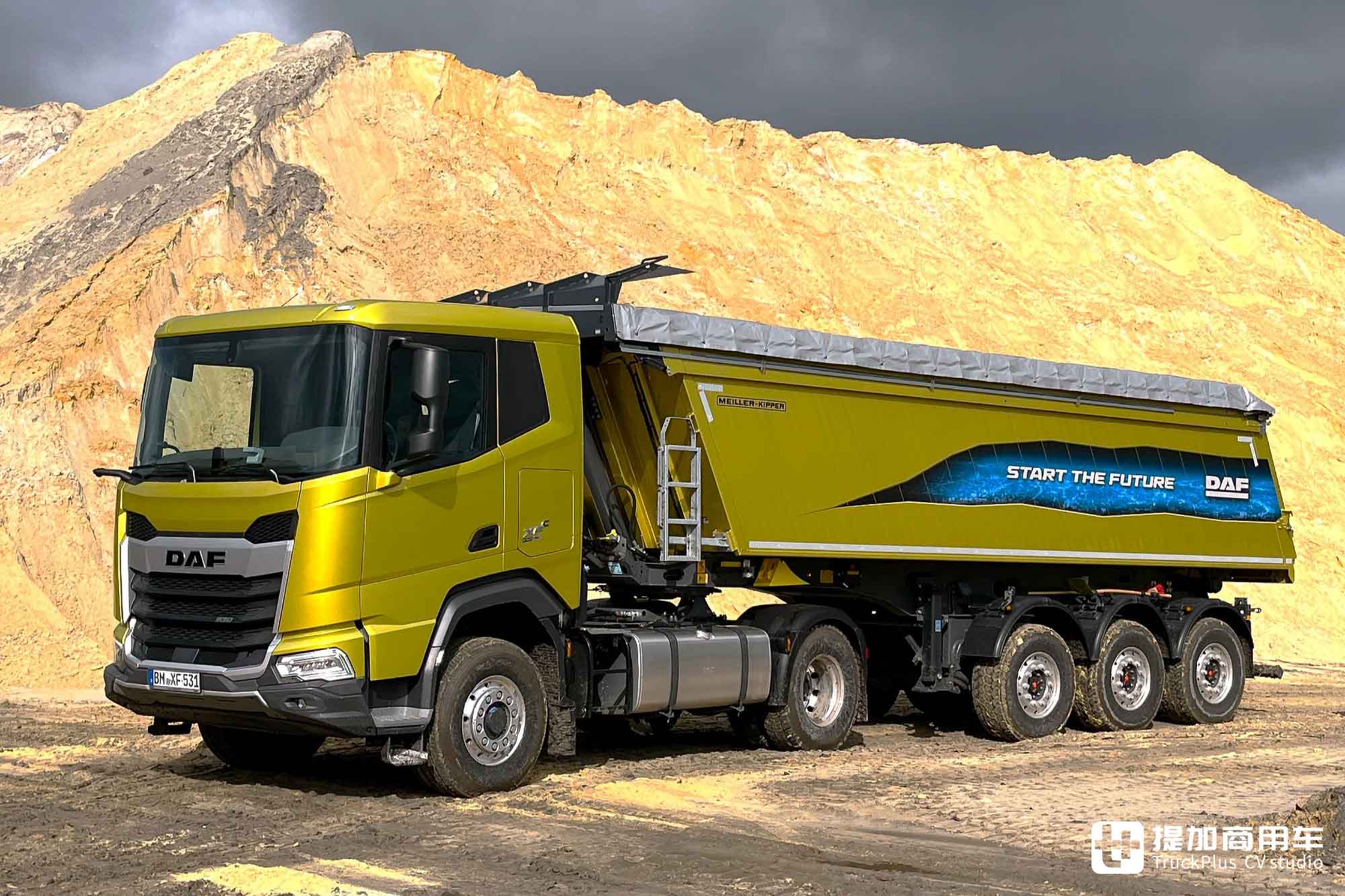 是牵引车也是工程车，公路&越野性能都强悍，达夫XFC工程牵引车实拍