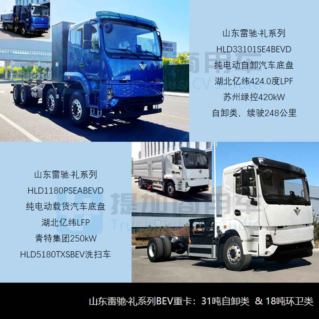 魏桥雷驰重卡系列来袭，大运联手华菱推新能源重卡？工信部第384批N类重型货车新车公示概述 - 第3张