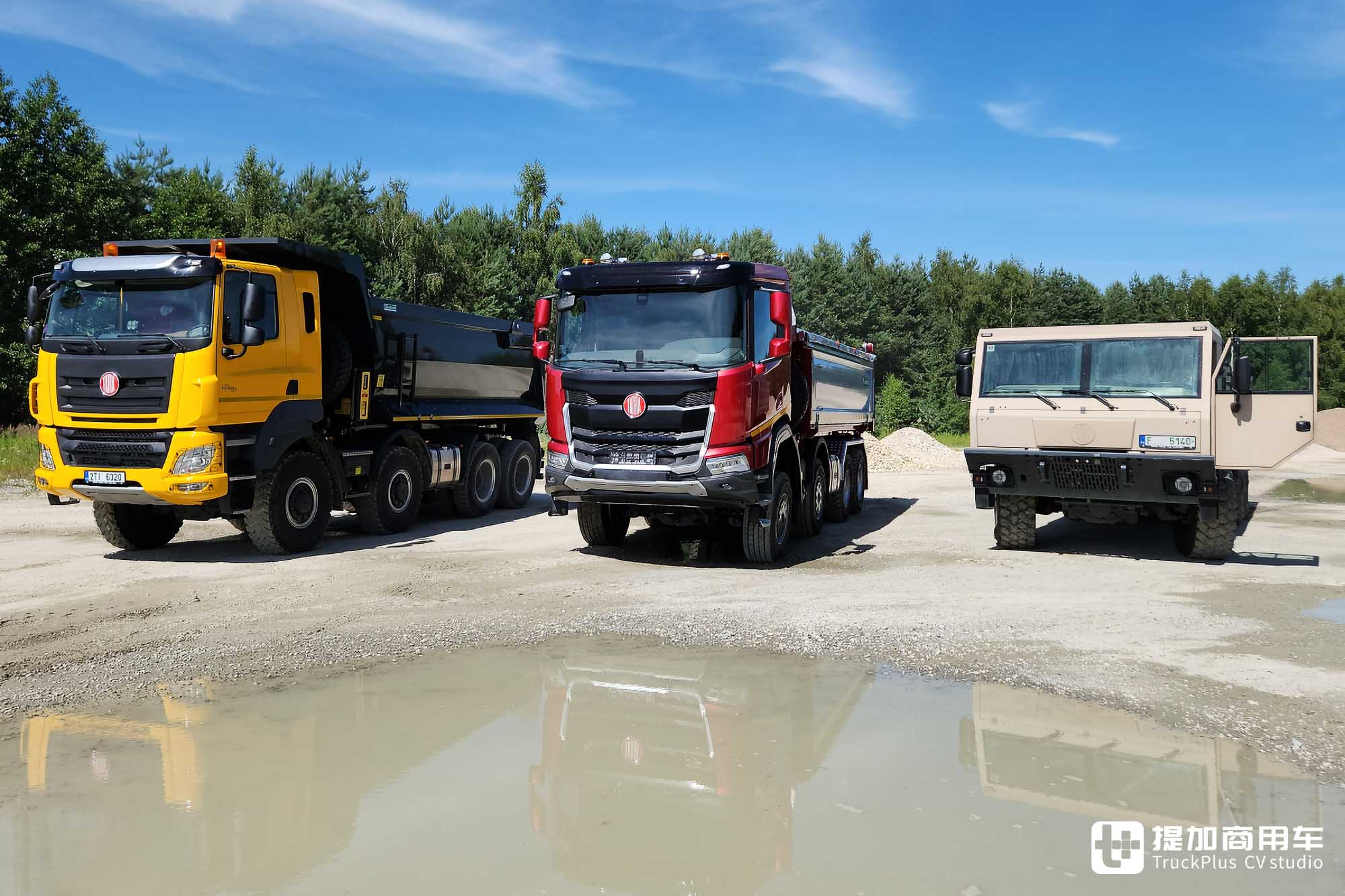 中央脊管车架+摆动半轴,配双联屏内饰,新一代太脱拉Phoenix凤凰实拍 - 第1张 - 提加商用车网 中央脊管车架+摆动半轴,配双联屏内饰,新一代太脱拉Phoenix凤凰实拍 - 第1张