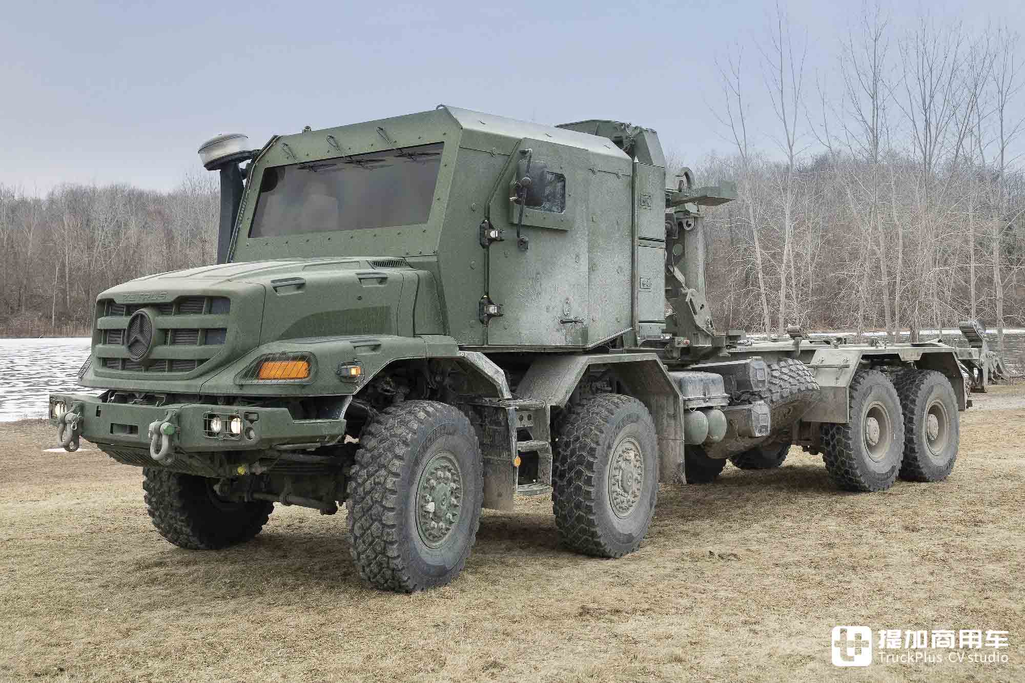 Zetros 8x8防弹车型、乌尼莫克4x4底盘亮相,Eurosatory防务展奔驰展品抢先看 - 第1张 - 提加商用车网 Zetros 8x8防弹车型、乌尼莫克4x4底盘亮相,Eurosatory防务展奔驰展品抢先看 - 第1张