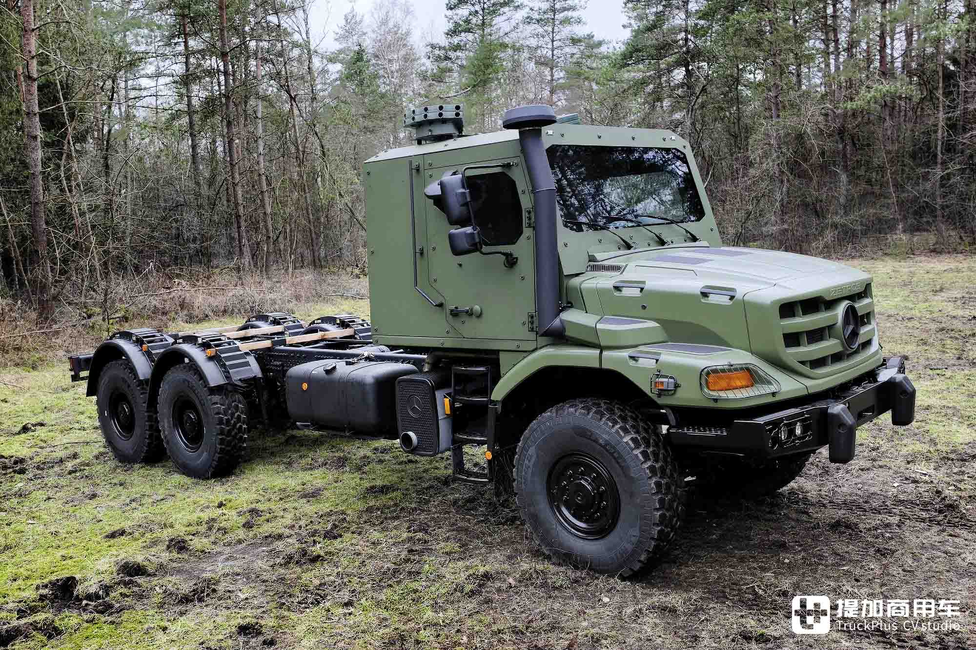 Zetros 8x8防弹车型、乌尼莫克4x4底盘亮相,Eurosatory防务展奔驰展品抢先看 - 第5张 - 提加商用车网 Zetros 8x8防弹车型、乌尼莫克4x4底盘亮相,Eurosatory防务展奔驰展品抢先看 - 第5张