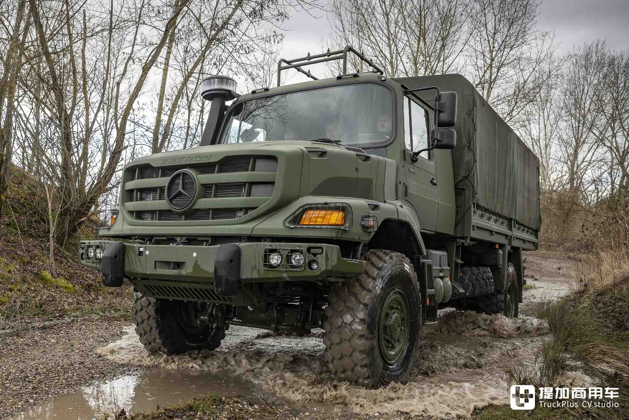 Zetros 8x8防弹车型、乌尼莫克4x4底盘亮相,Eurosatory防务展奔驰展品抢先看 - 第7张 - 提加商用车网 Zetros 8x8防弹车型、乌尼莫克4x4底盘亮相,Eurosatory防务展奔驰展品抢先看 - 第7张