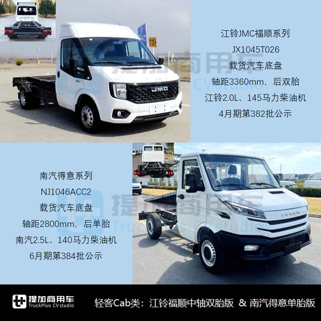 上汽大通大拿轻卡来袭，中车时代入局新能源货车，2024年二季度N类货车底盘新品公示盘点（上） - 第13张