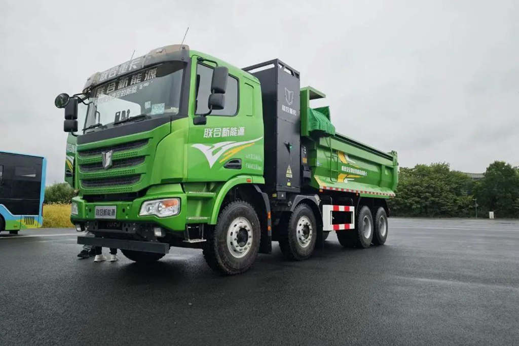 硬核实力！联合重卡新能源自卸车征战2024新能源商用车性能评价赛