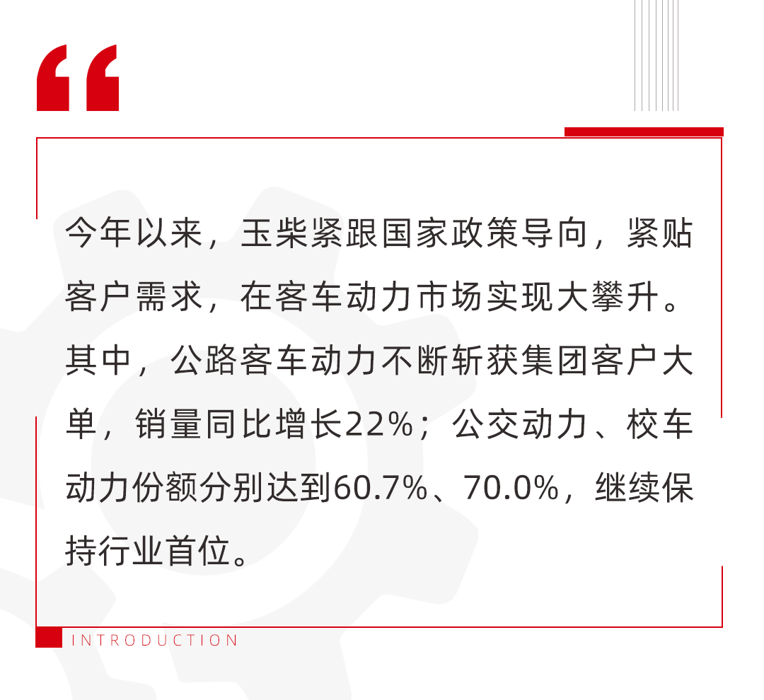 亮眼“成绩单”!玉柴客车动力上半年交付量再创新高 - 第1张 - 提加商用车网 亮眼“成绩单”!玉柴客车动力上半年交付量再创新高 - 第1张