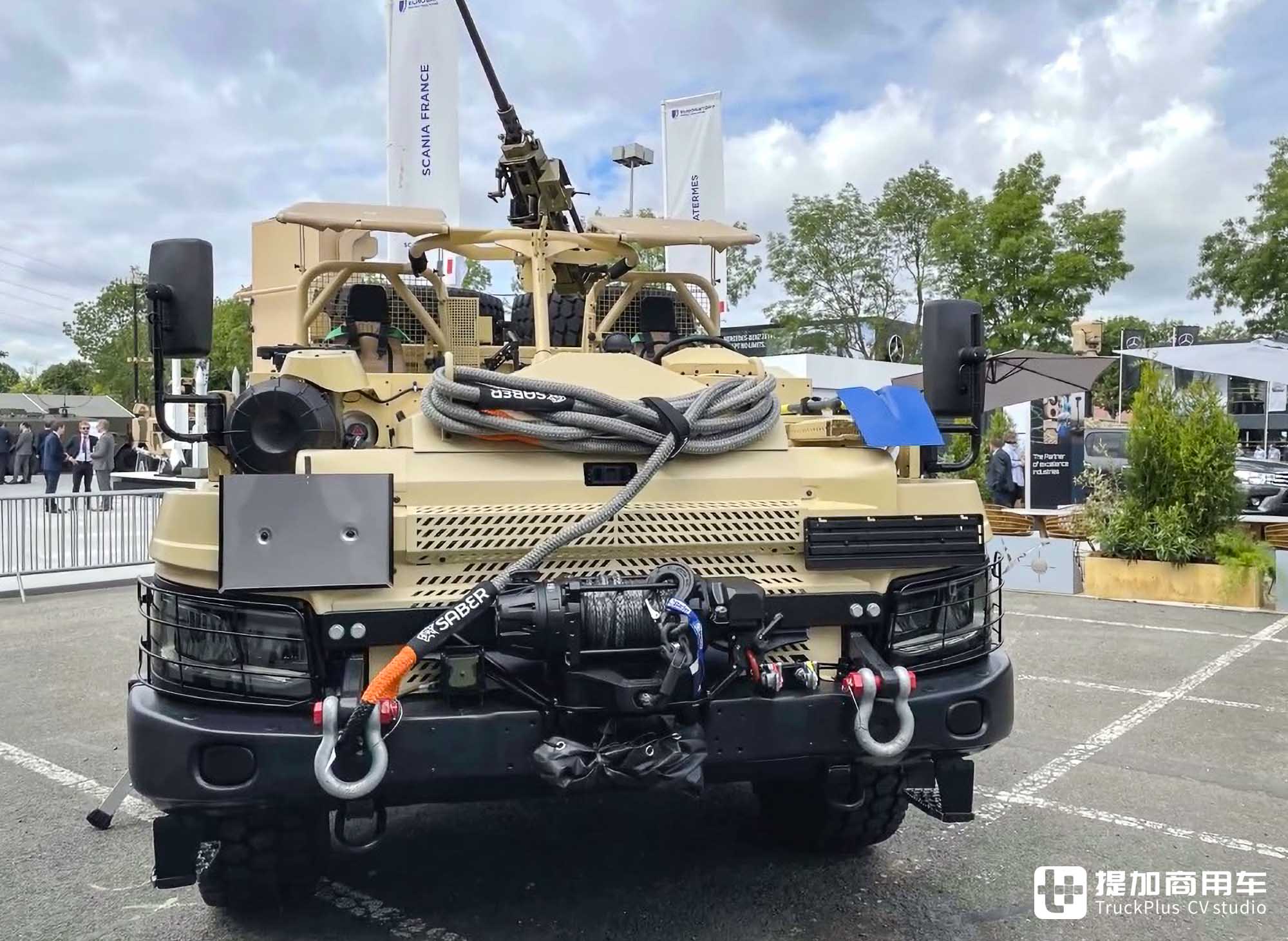 “敞篷”斯堪尼亚军卡、防弹沃尔沃8x8亮相,带你看Eurosatory防务展上的军用卡车 - 第17张 - 提加商用车网 “敞篷”斯堪尼亚军卡、防弹沃尔沃8x8亮相,带你看Eurosatory防务展上的军用卡车 - 第17张
