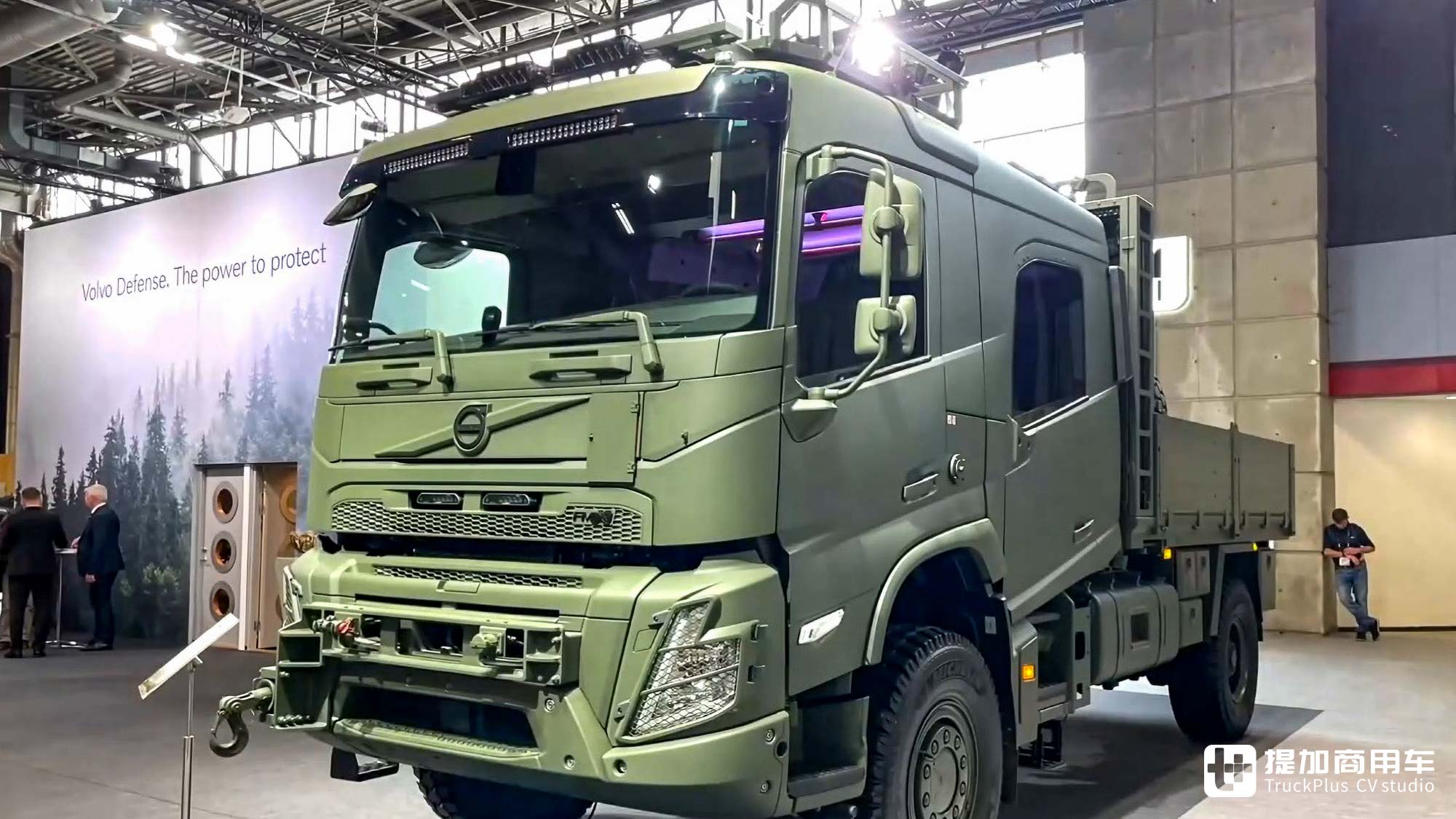 “敞篷”斯堪尼亚军卡、防弹沃尔沃8x8亮相,带你看Eurosatory防务展上的军用卡车 - 第24张 - 提加商用车网 “敞篷”斯堪尼亚军卡、防弹沃尔沃8x8亮相,带你看Eurosatory防务展上的军用卡车 - 第24张