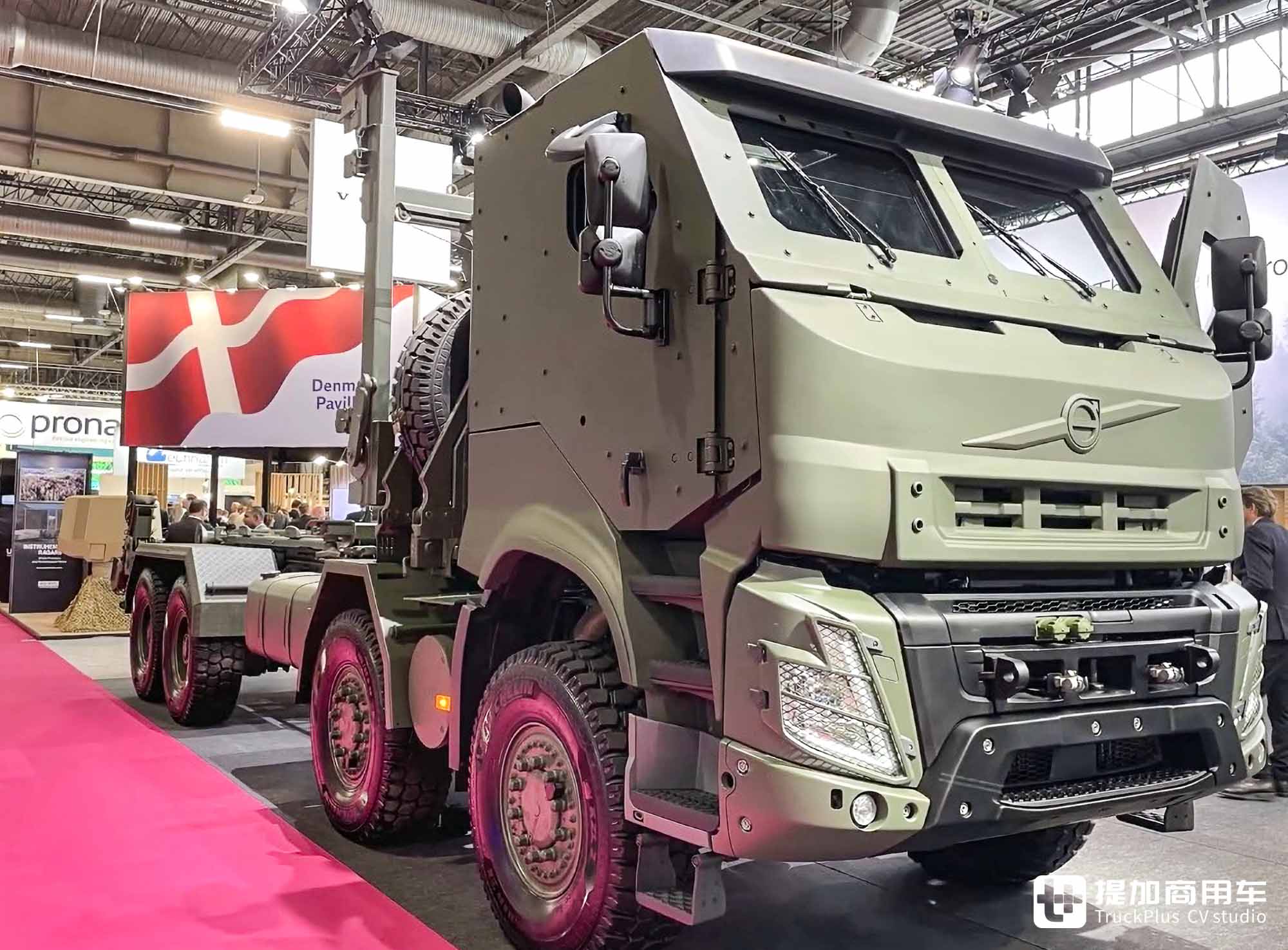 “敞篷”斯堪尼亚军卡、防弹沃尔沃8x8亮相,带你看Eurosatory防务展上的军用卡车 - 第26张 - 提加商用车网 “敞篷”斯堪尼亚军卡、防弹沃尔沃8x8亮相,带你看Eurosatory防务展上的军用卡车 - 第26张