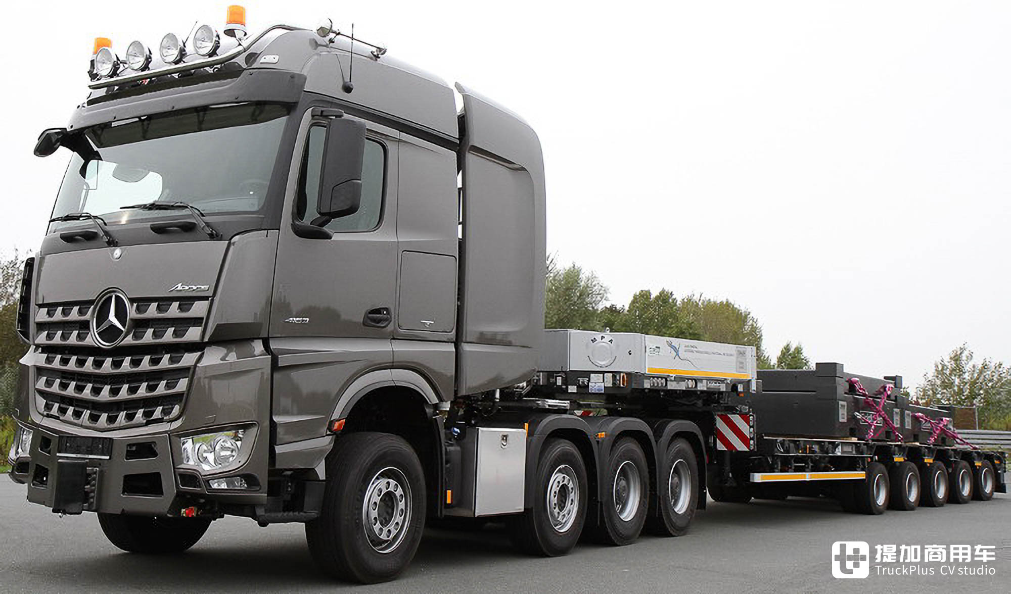 十年前的它开启了大件运输新纪元,回顾奔驰Actros SLT与Arocs SLT大件运输车 - 第8张 - 提加商用车网 十年前的它开启了大件运输新纪元,回顾奔驰Actros SLT与Arocs SLT大件运输车 - 第8张