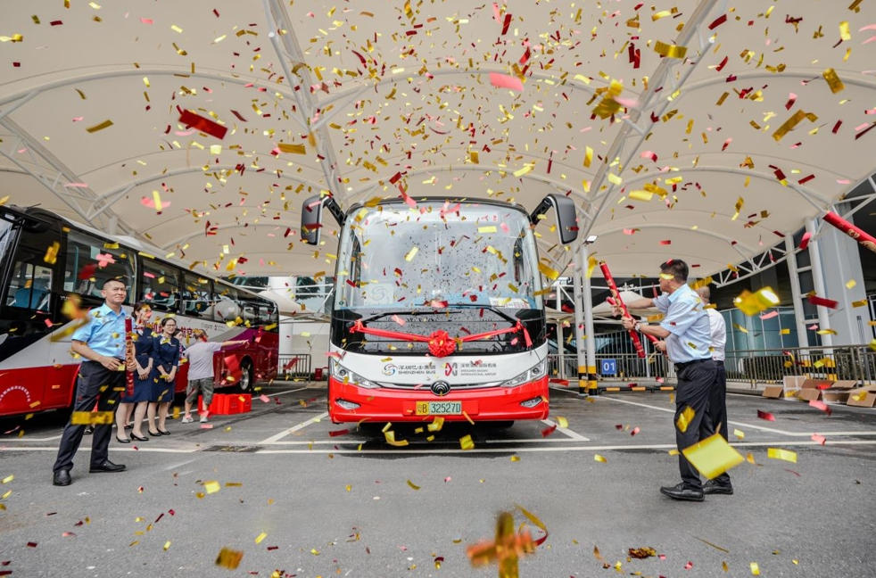 让天堑变通途!宇通高端新能源客车双向领跑“深中通道” - 第2张 - 提加商用车网 让天堑变通途!宇通高端新能源客车双向领跑“深中通道” - 第2张
