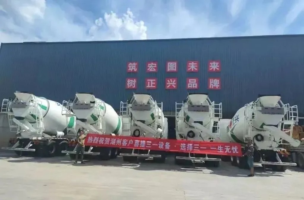 与您砼行 | 三一电动搅拌车批量交付湖州客户 - 第2张 - 提加商用车网 与您砼行 | 三一电动搅拌车批量交付湖州客户 - 第2张