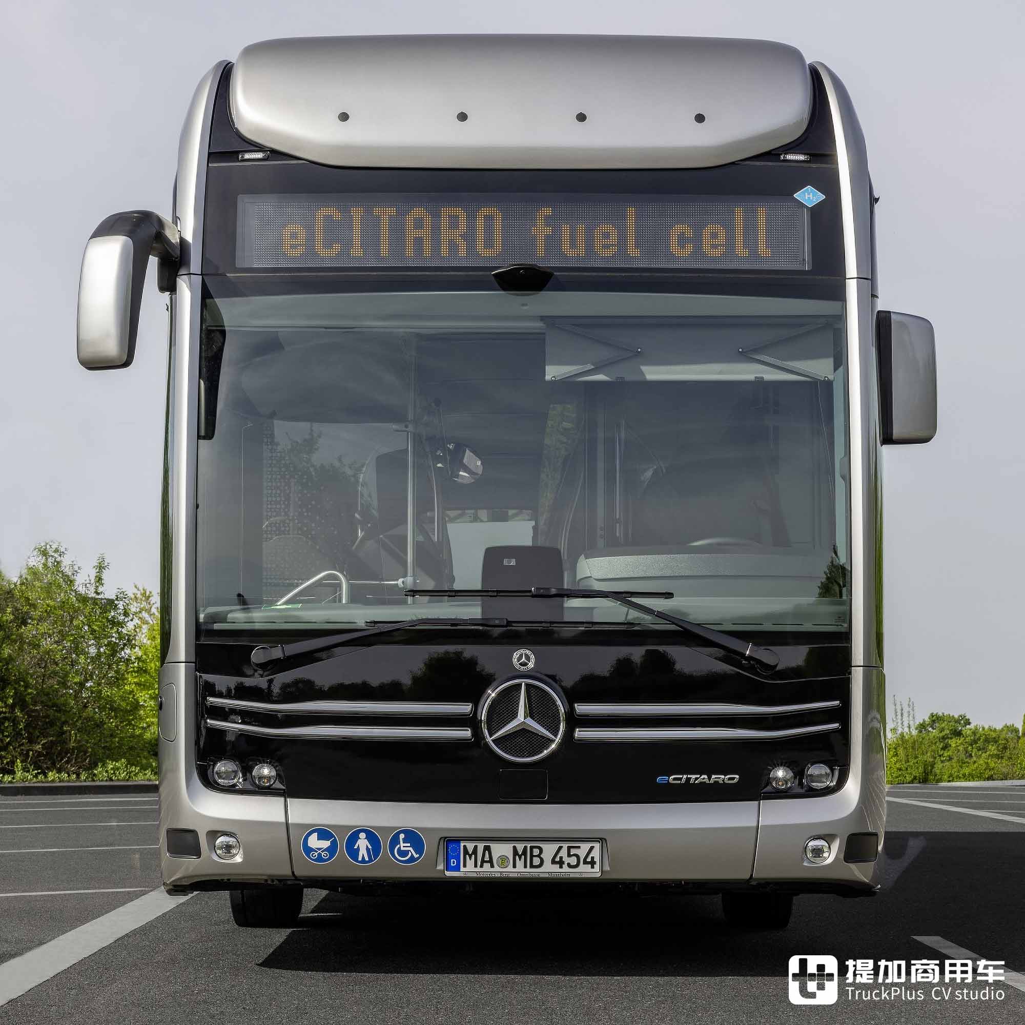 搭载丰田氢燃料电池,零排放增程式驱动,奔驰eCitaro Fuel Cell公交单体车型来袭,实力几何? - 第3张 - 提加商用车网 搭载丰田氢燃料电池,零排放增程式驱动,奔驰eCitaro Fuel Cell公交单体车型来袭,实力几何? - 第3张