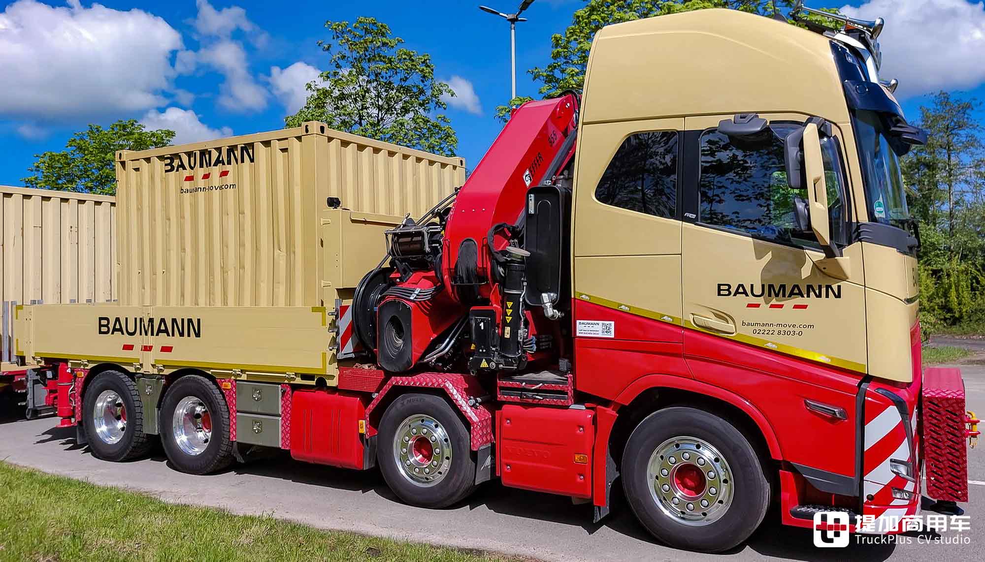 750匹马力+顶级车身配置,大件运输后勤车,沃尔沃FH 16多用途随车吊实拍 - 第10张 - 提加商用车网 750匹马力+顶级车身配置,大件运输后勤车,沃尔沃FH 16多用途随车吊实拍 - 第10张