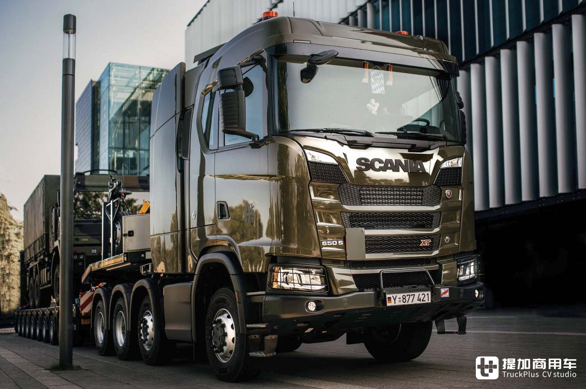 8x6驱动配V8发动机,牵引坦克专用,带您看斯堪尼亚650 S XT军用重型牵引车 - 第13张 - 提加商用车网 8x6驱动配V8发动机,牵引坦克专用,带您看斯堪尼亚650 S XT军用重型牵引车 - 第13张