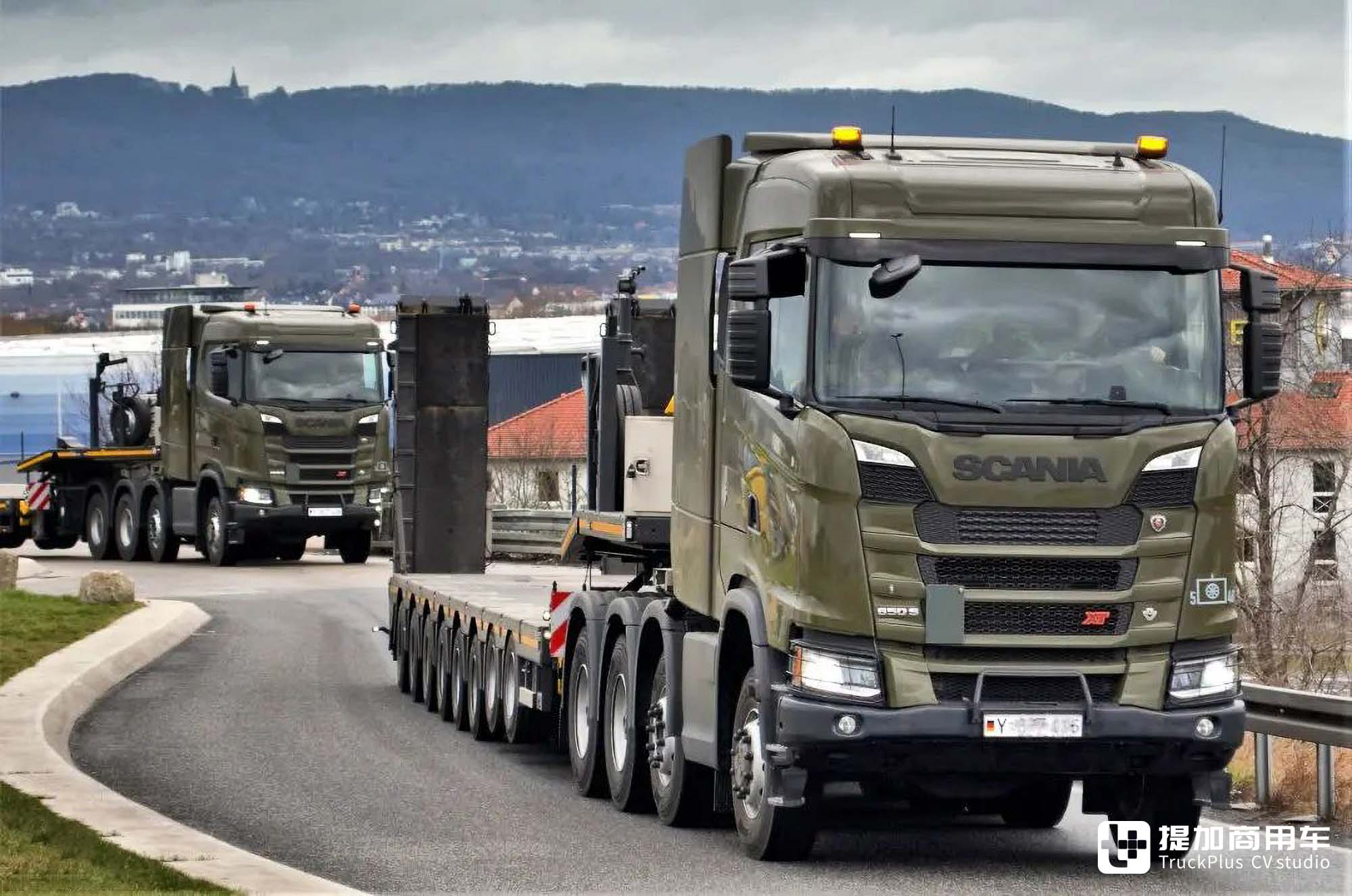 8x6驱动配V8发动机,牵引坦克专用,带您看斯堪尼亚650 S XT军用重型牵引车 - 第16张 - 提加商用车网 8x6驱动配V8发动机,牵引坦克专用,带您看斯堪尼亚650 S XT军用重型牵引车 - 第16张