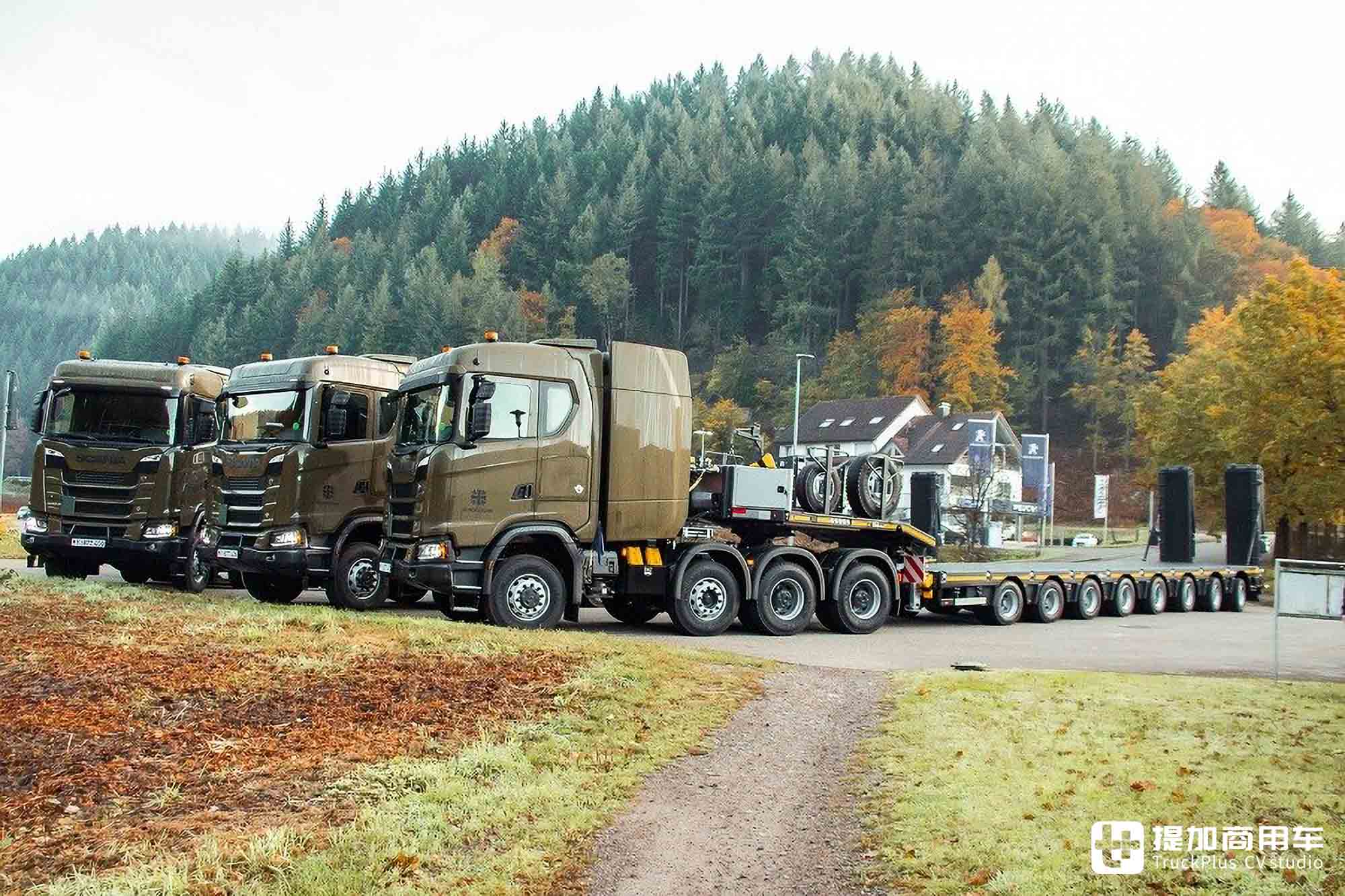 8x6驱动配V8发动机,牵引坦克专用,带您看斯堪尼亚650 S XT军用重型牵引车 - 第22张 - 提加商用车网 8x6驱动配V8发动机,牵引坦克专用,带您看斯堪尼亚650 S XT军用重型牵引车 - 第22张