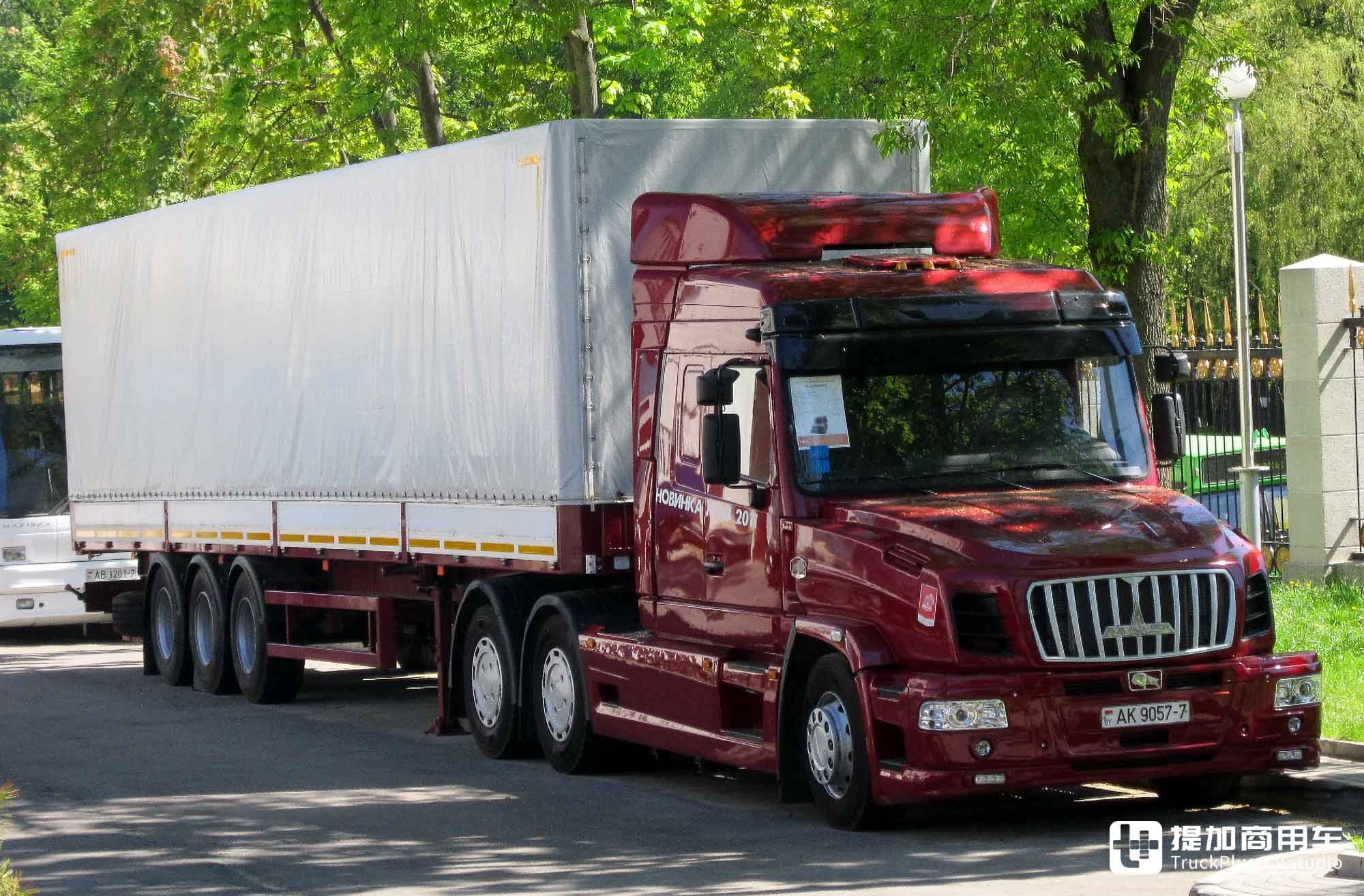 白俄罗斯也造美式长头卡车?V8发动机+生活舱,MAZ-6440系列回顾 - 第23张 - 提加商用车网 白俄罗斯也造美式长头卡车?V8发动机+生活舱,MAZ-6440系列回顾 - 第23张