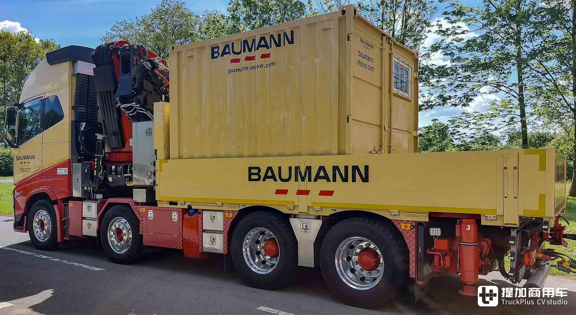 750匹马力+顶级车身配置,大件运输后勤车,沃尔沃FH 16多用途随车吊实拍 - 第24张 - 提加商用车网 750匹马力+顶级车身配置,大件运输后勤车,沃尔沃FH 16多用途随车吊实拍 - 第24张