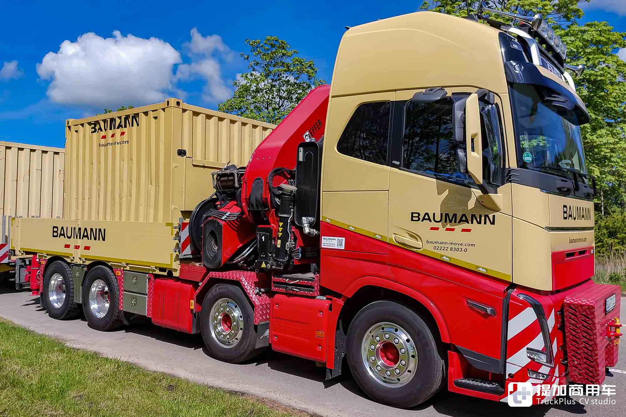 750匹马力+顶级车身配置,大件运输后勤车,沃尔沃FH 16多用途随车吊实拍 - 第29张 - 提加商用车网 750匹马力+顶级车身配置,大件运输后勤车,沃尔沃FH 16多用途随车吊实拍 - 第29张