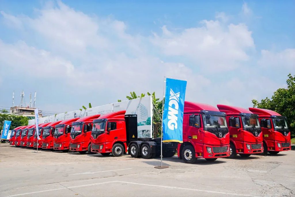 燃动福建!百台徐工新能源电动牵引车交付 - 第1张 - 提加商用车网 燃动福建!百台徐工新能源电动牵引车交付 - 第1张