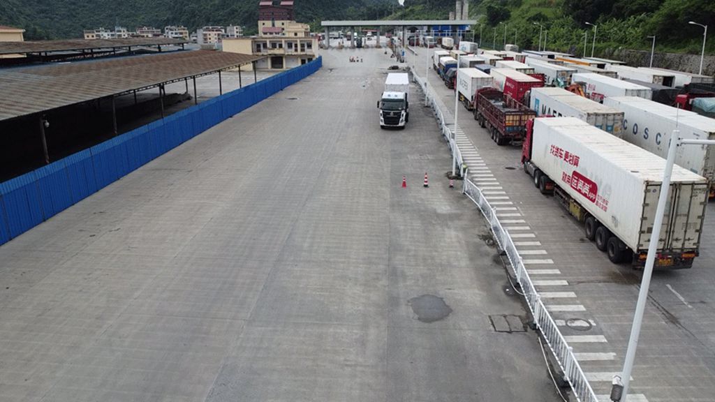 科技改变边贸:东风柳汽乘龙无人集卡助力中国首个跨境智慧口岸 - 第5张 - 提加商用车网 科技改变边贸:东风柳汽乘龙无人集卡助力中国首个跨境智慧口岸 - 第5张