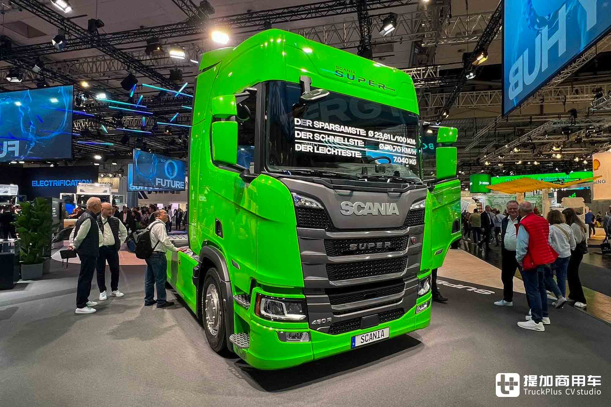 2024IAA:V8发动机、天然气+Super动力齐亮相,纯电车型扩展,斯堪尼亚室内展品解读 - 第6张 - 提加商用车网 2024IAA:V8发动机、天然气+Super动力齐亮相,纯电车型扩展,斯堪尼亚室内展品解读 - 第6张