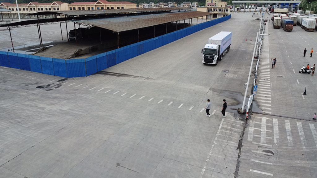 科技改变边贸:东风柳汽乘龙无人集卡助力中国首个跨境智慧口岸 - 第6张 - 提加商用车网 科技改变边贸:东风柳汽乘龙无人集卡助力中国首个跨境智慧口岸 - 第6张